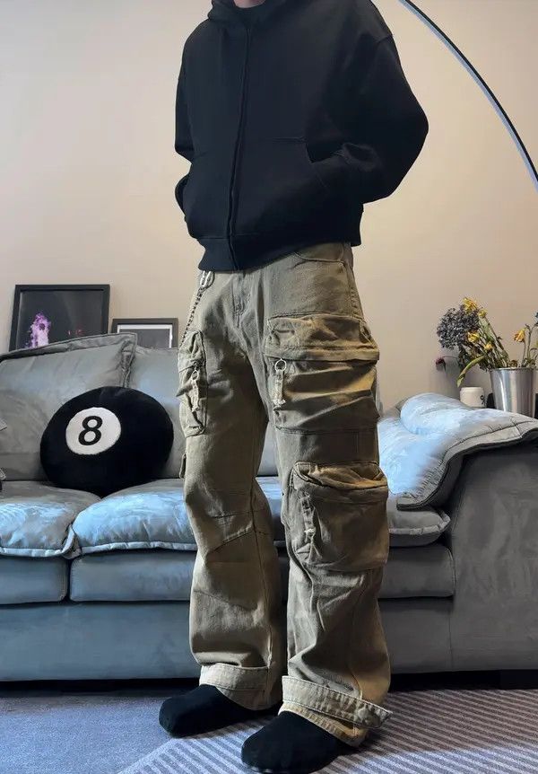 Jean Horiuchi x Ryoka Multi Pocket Cargo Jeans Size US 33 - 2 Thumbnail