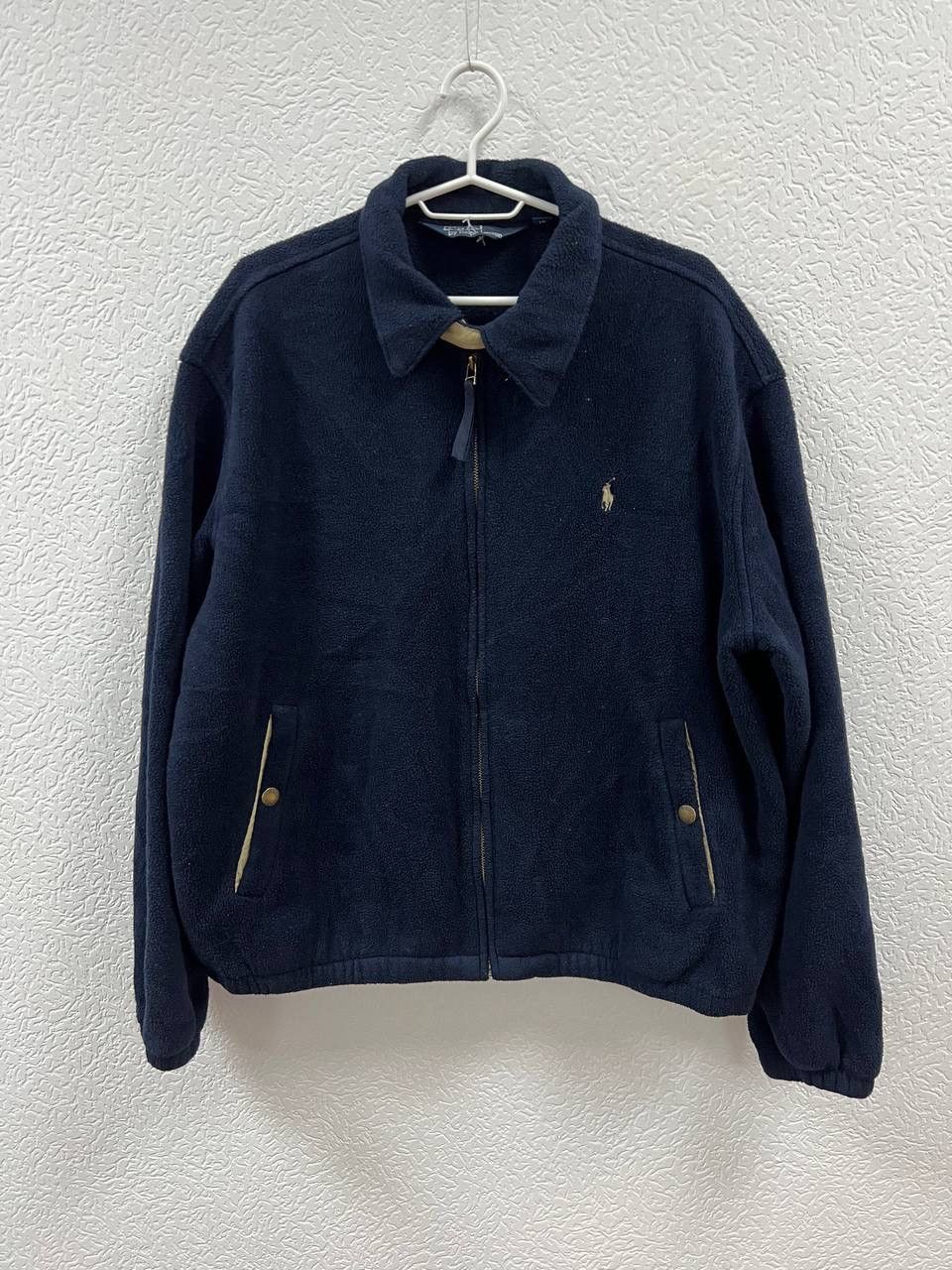 Polo Ralph Lauren × Ralph Lauren × Vintage Vintage 90s Polo Ralph Lauren Fleece Jacket Size US XL / EU 56 / 4 - 1 Thumbnail