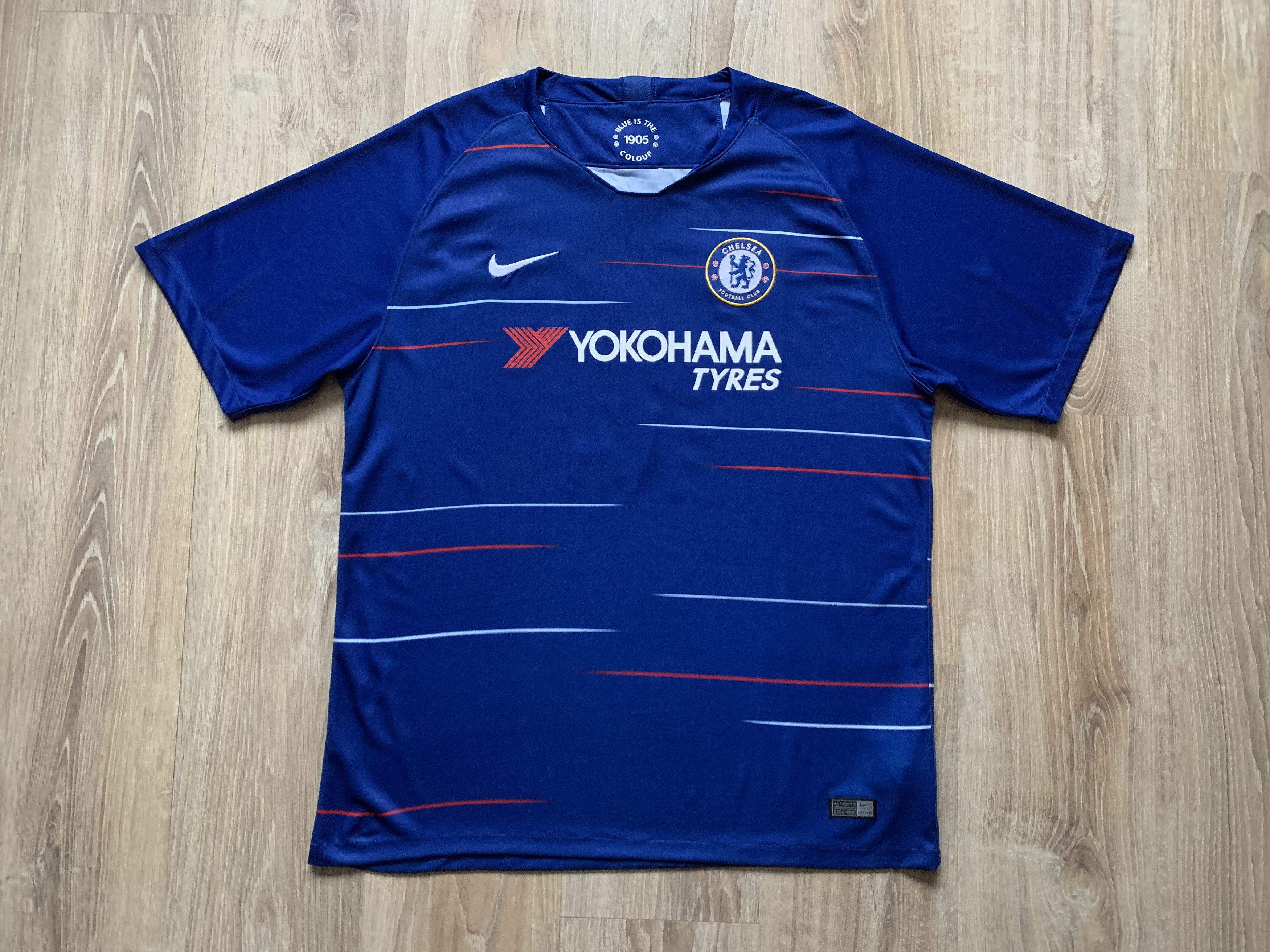 Nike Nike Chelsea Home Football Shirt #10 Eden Hazard 2019-2020 Size US XXL / EU 58 / 5 - 3 Thumbnail