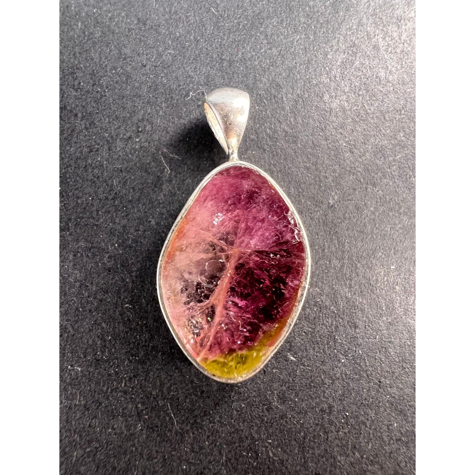 Other NEW Watermelon pink tourmaline 925 pendant 2.51 grams Size ONE SIZE - 1 Thumbnail