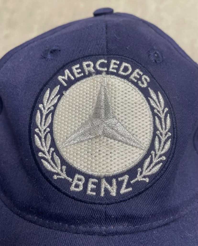 Mercedes-Benz × Vintage Vintage Mercedes Benz navy cap Size ONE SIZE - 5 Thumbnail