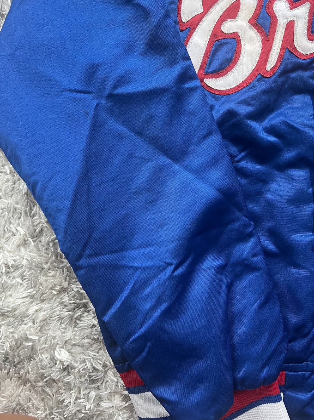 Starter Vintage Atlanta Braves Starter Jacket Size US M / EU 48-50 / 2 - 9 Thumbnail