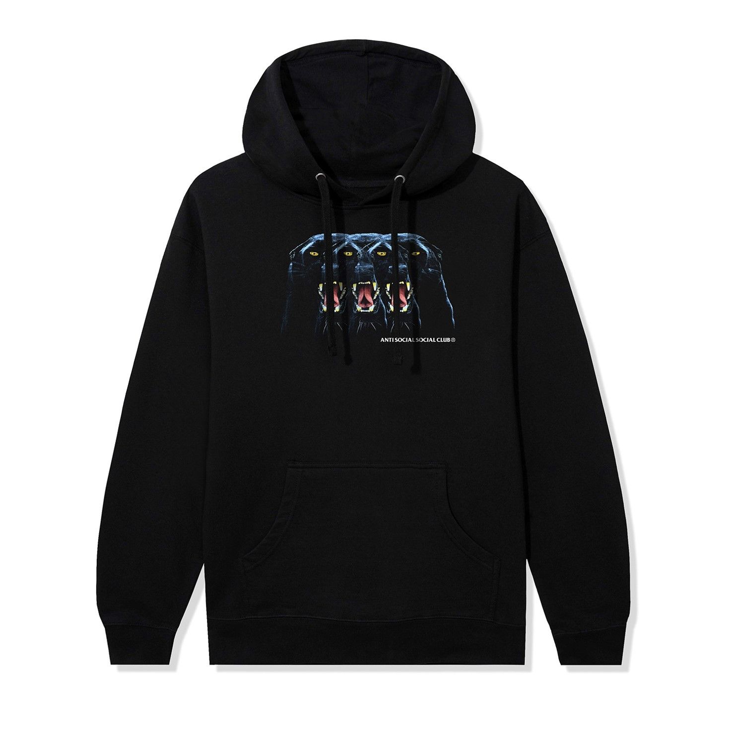 image of Anti Social Social Club Torn Apart Hoodie Black Ds, Men's (Size XL)