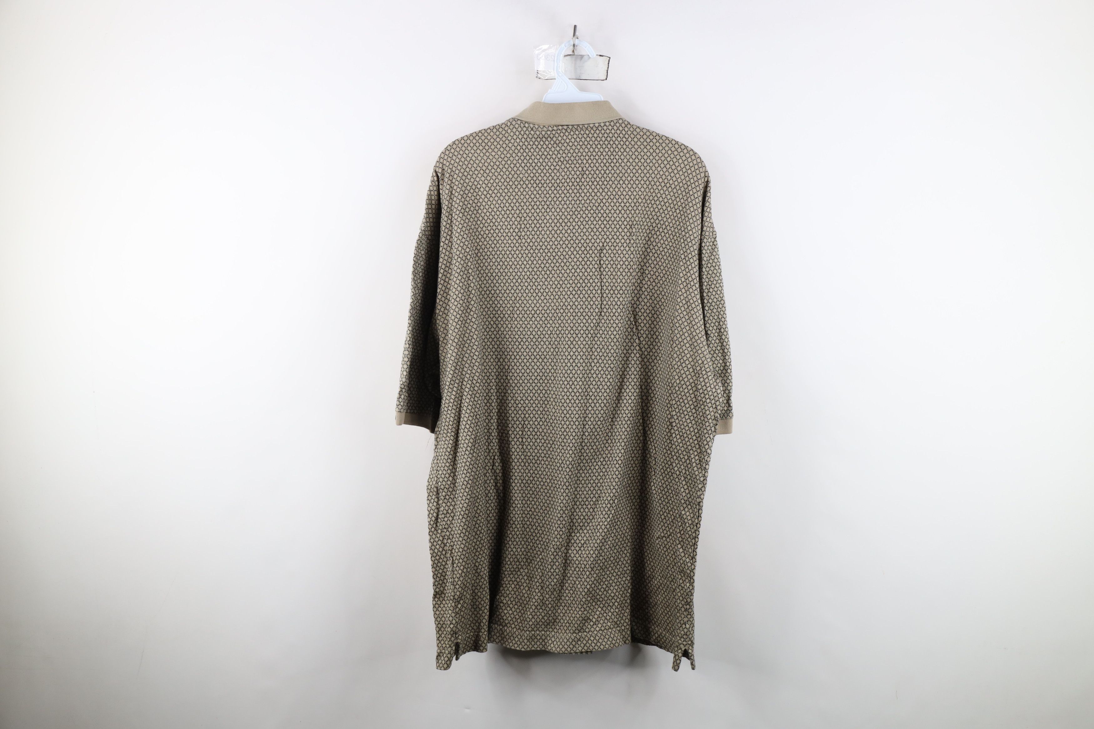 Vintage Vintage 90s Streetwear Diamond Baggy Fit Golf Polo Shirt Size US L / EU 52-54 / 3 - 10 Thumbnail