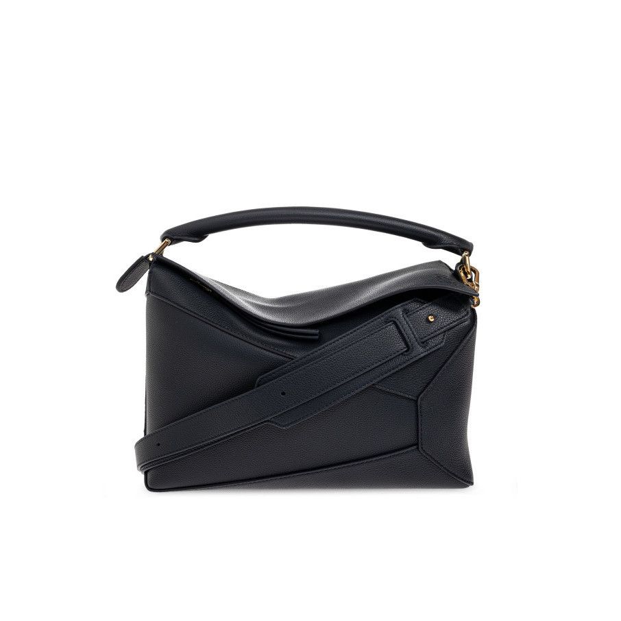 Loewe LOEWE $4100 Puzzle Medium Edge Deep Navy Top Handle Bag New Size ONE SIZE - 1 Thumbnail