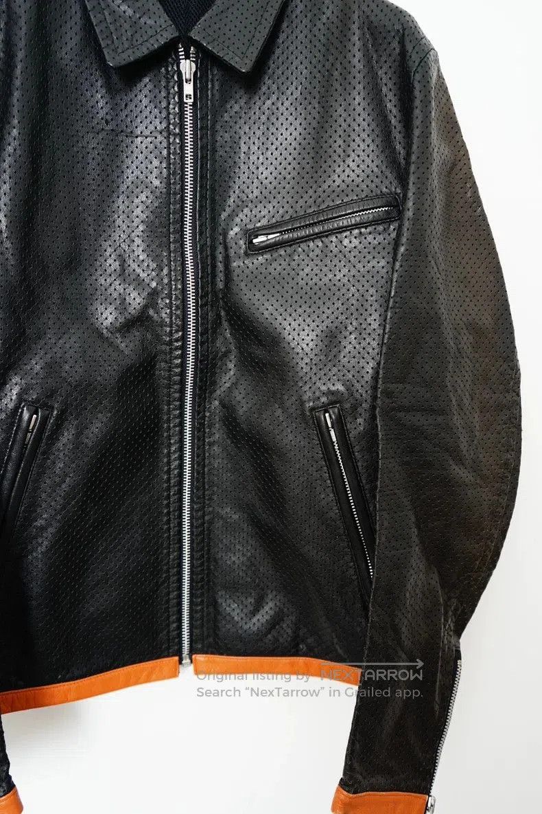 Comme des Garcons Comme des Garcons Fishnet Leather Jacket. Size US M / EU 48-50 / 2 - 5 Thumbnail