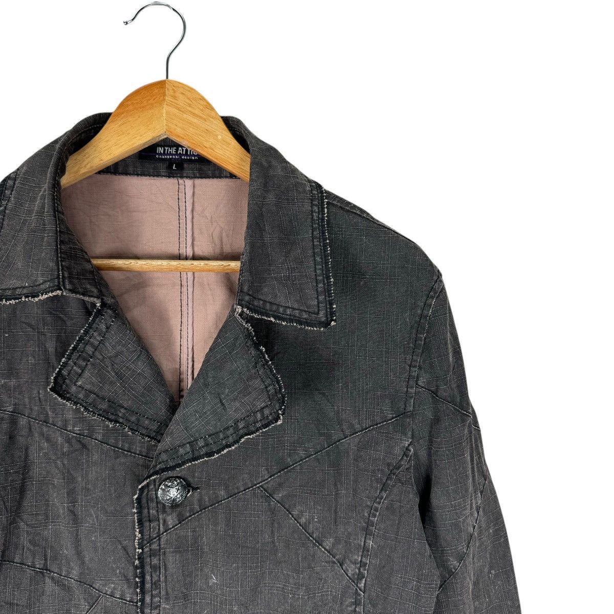 In The Attic 🌟IN THE ATTIC DENIM BUTTON JACKET Size L / US 10 / IT 46 - 5 Thumbnail