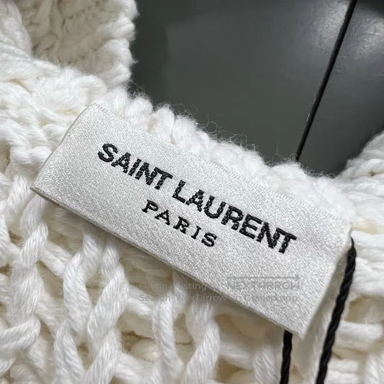 Saint Laurent Paris Saint Laurent Paris Patchwork color-block casual hooded kn Size US S / EU 44-46 / 1 - 5 Thumbnail