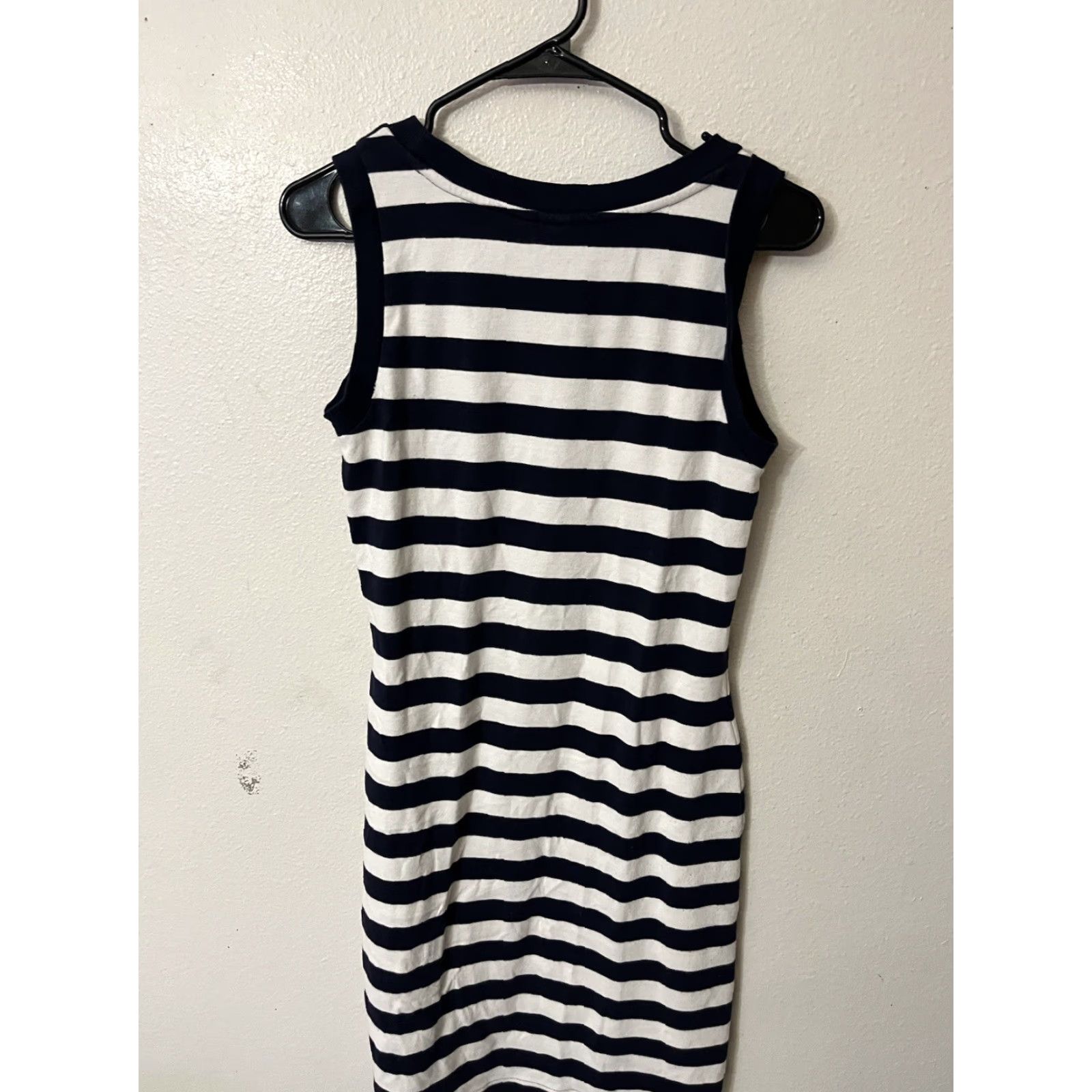 Gap Gap Dress A-Line Sleeveless Knit Tall S Blue Striped Pullover Casual Women’s Shirt? Size S / US 4 / IT 40 - 3 Thumbnail