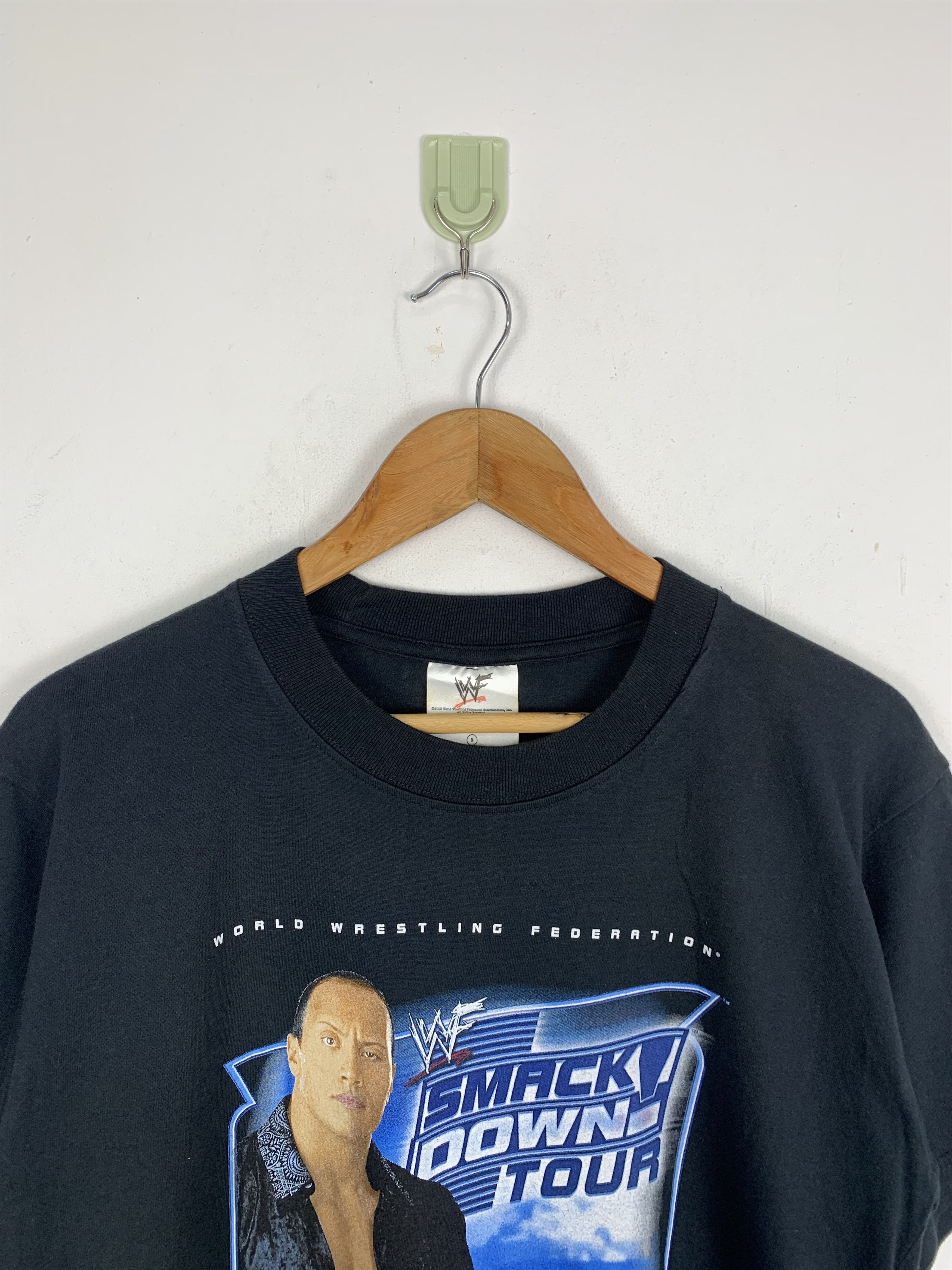 Vintage × WWF Vintage 2002 The Rock Smack Down Asia Tour TA0296 Size US S / EU 44-46 / 1 - 2 Thumbnail