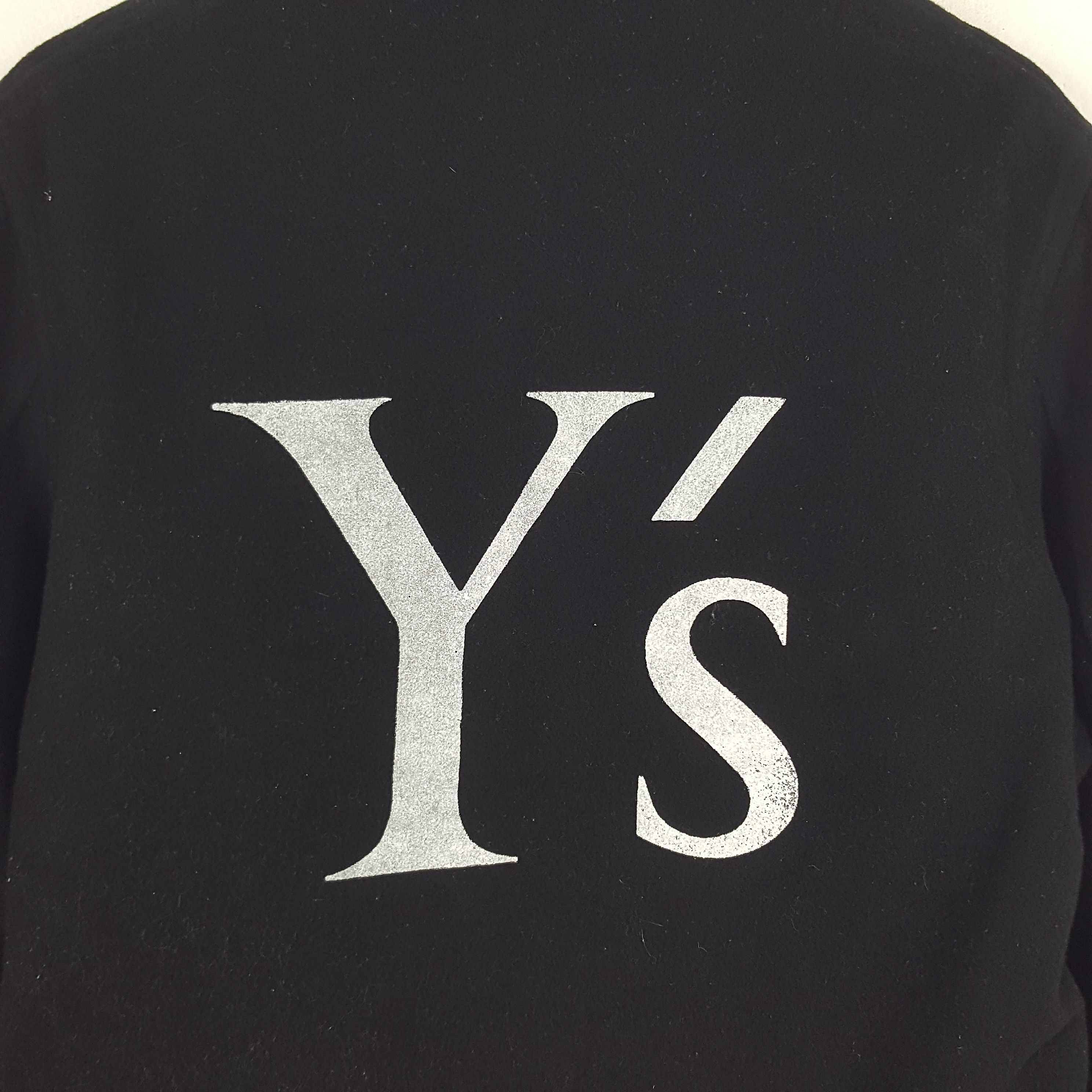 Japanese Brand × Y's for Men × Yohji Yamamoto Vintage Y's Men by Yohji Yamamoto Custom Art Logo Jacket Size US M / EU 48-50 / 2 - 2 Thumbnail