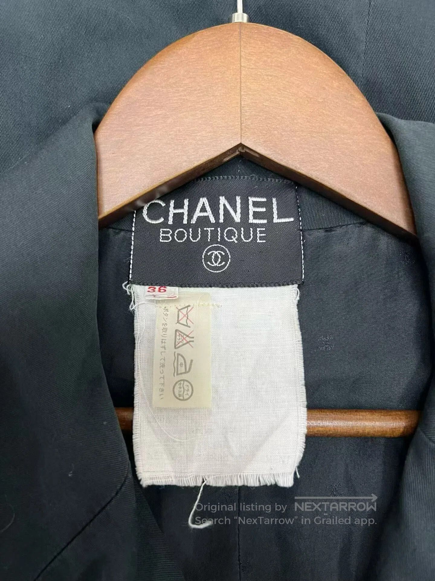 Chanel Chanel Long Sleeve Dress with Button Detail. Size XS / US 0-2 / IT 36-38 - 4 Thumbnail