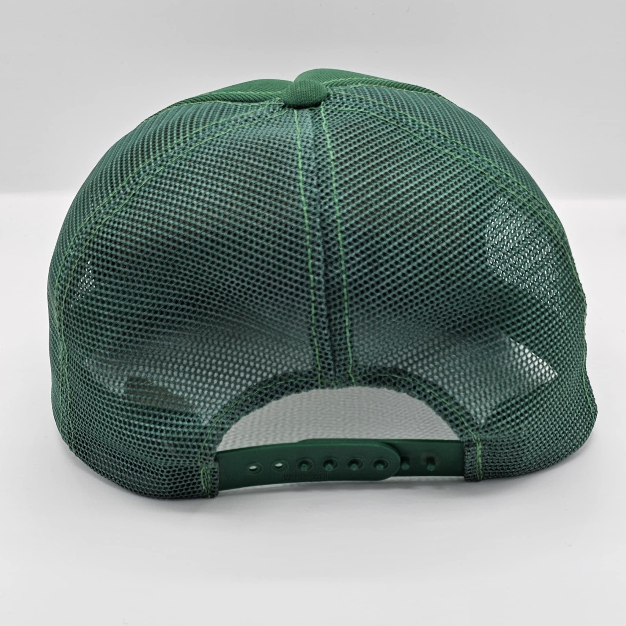 Vintage Letter A Vintage 70s Youngan Green Trucker Snapback Hat Size ONE SIZE - 4 Thumbnail