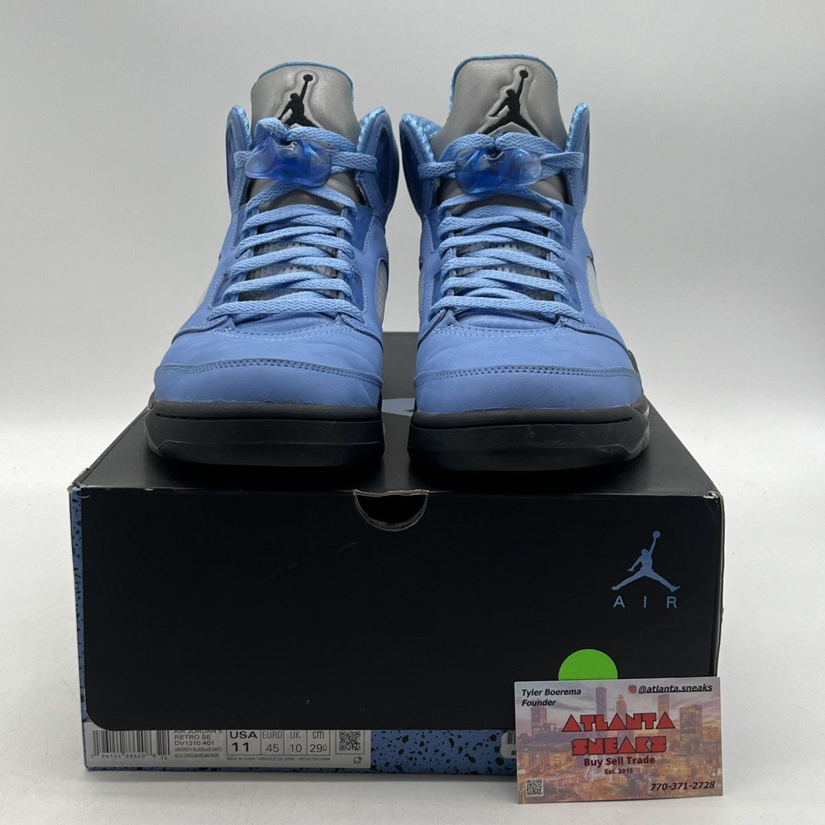 Jordan Brand Air Jordan 5 unc Size US 11 / EU 44 - 2 Thumbnail