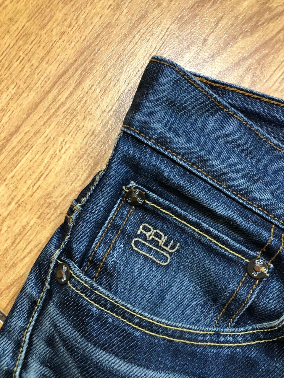 G-Star G Star Raw 3301 Straight Denim Pant Trouser Jean Old Money Size US 30 / EU 46 - 11 Thumbnail