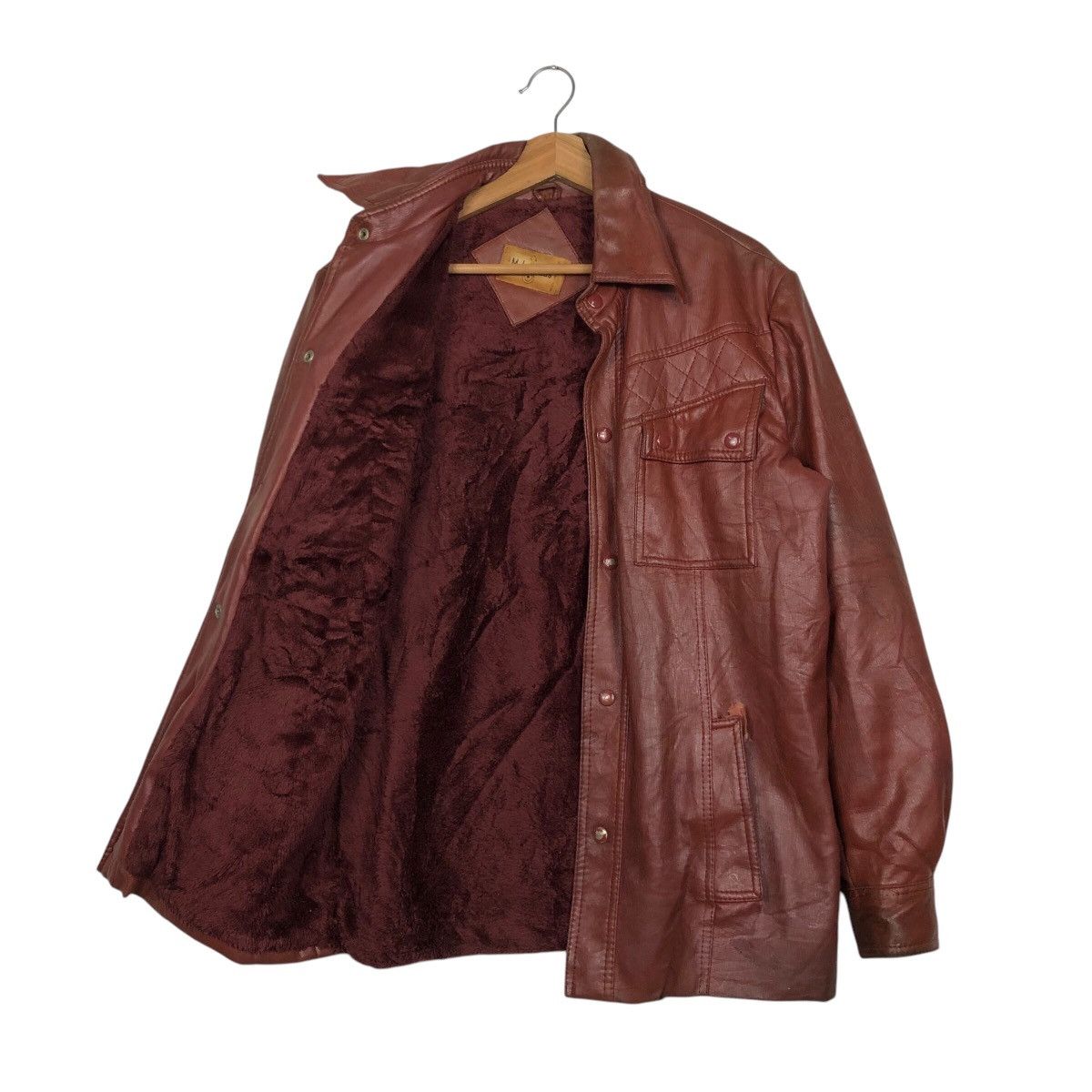 Japanese Brand Vintage Biker Genuine Leather Jacket Male Duds Issey Miyake Size US M / EU 48-50 / 2 - 12 Thumbnail