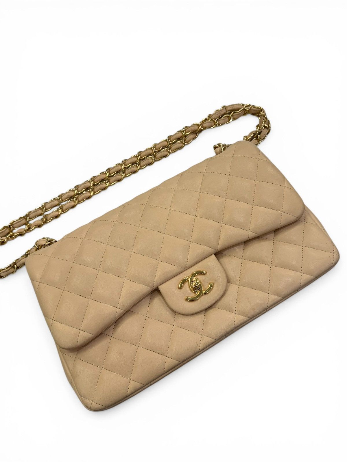 Chanel Chanel Lambskin Quilted Double Flap Bag Size ONE SIZE - 3 Thumbnail