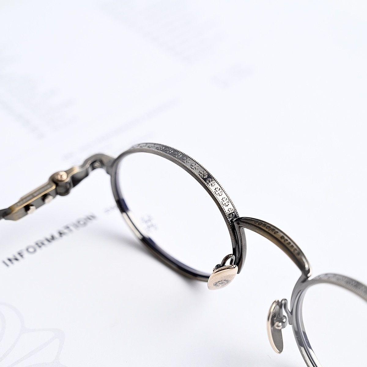 Chrome Hearts CHROME HEARTS HONEY DIPPED GLASSES Size ONE SIZE - 9 Thumbnail