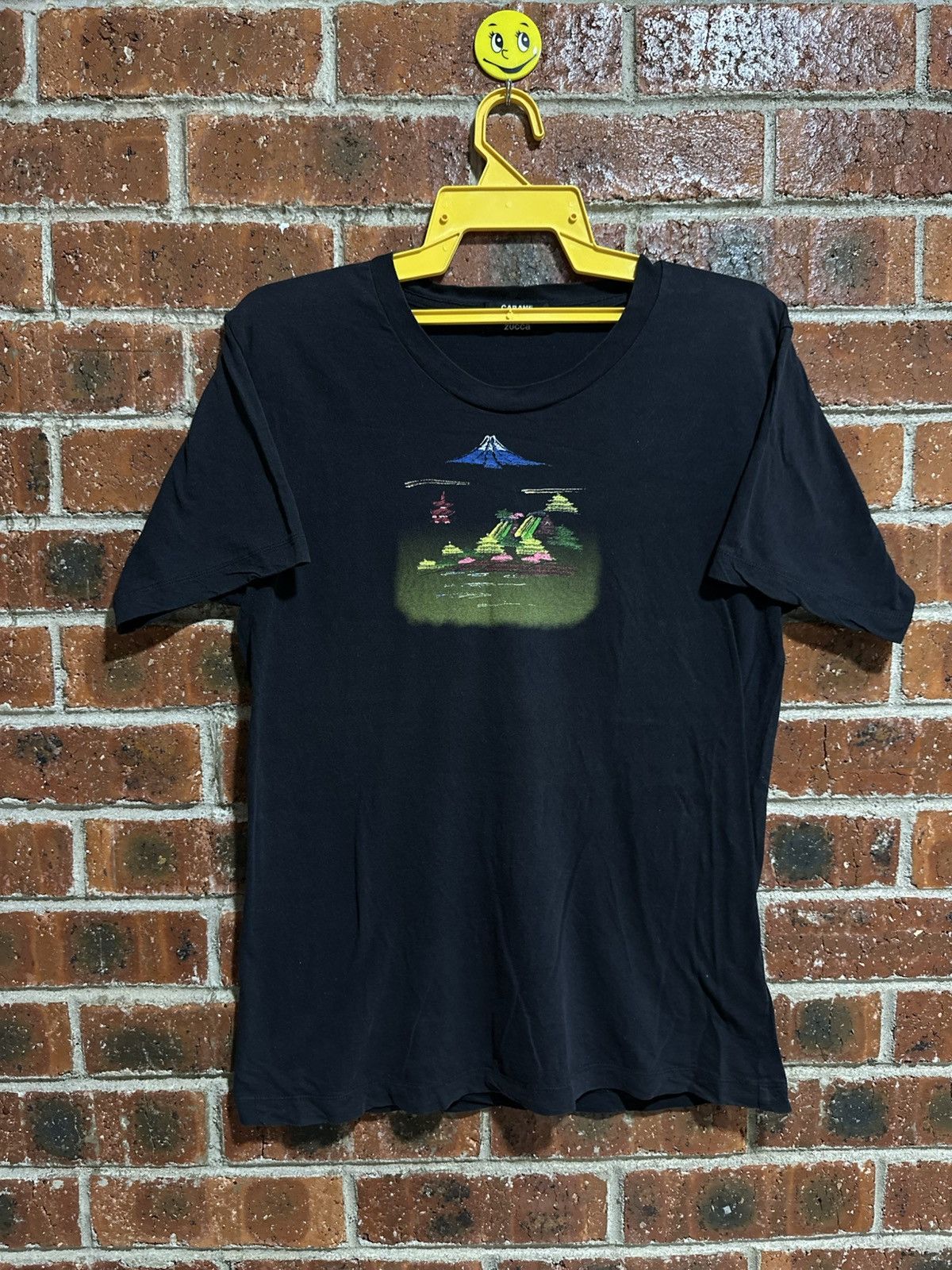 CABANE de ZUCCa Vintage Cabane De Zucca Embroidery Logo Sujakan Faded T Size US M / EU 48-50 / 2 - 7 Thumbnail
