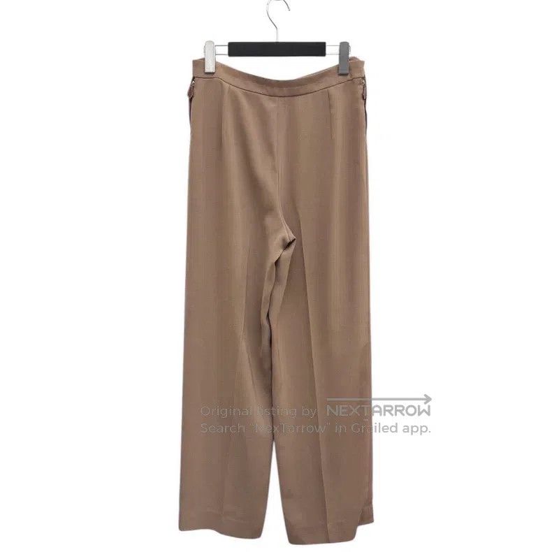 Hermes Hermes Artificial silk pants Size 25" / US 0 / IT 36 - 2 Thumbnail