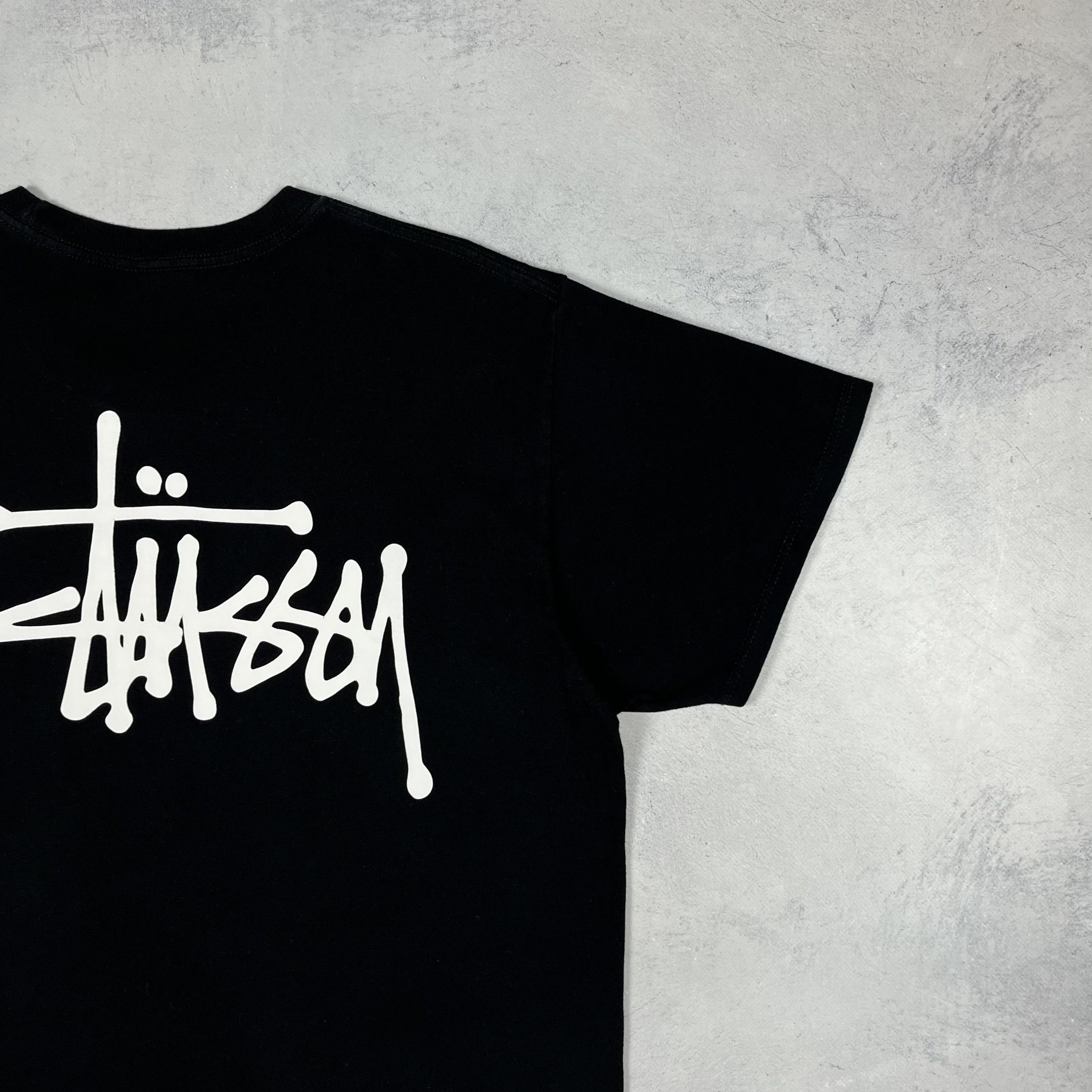 Stussy Vintage Stussy Graffiti Y2K Big Logo T Shirt 00’s Size US L / EU 52-54 / 3 - 3 Thumbnail