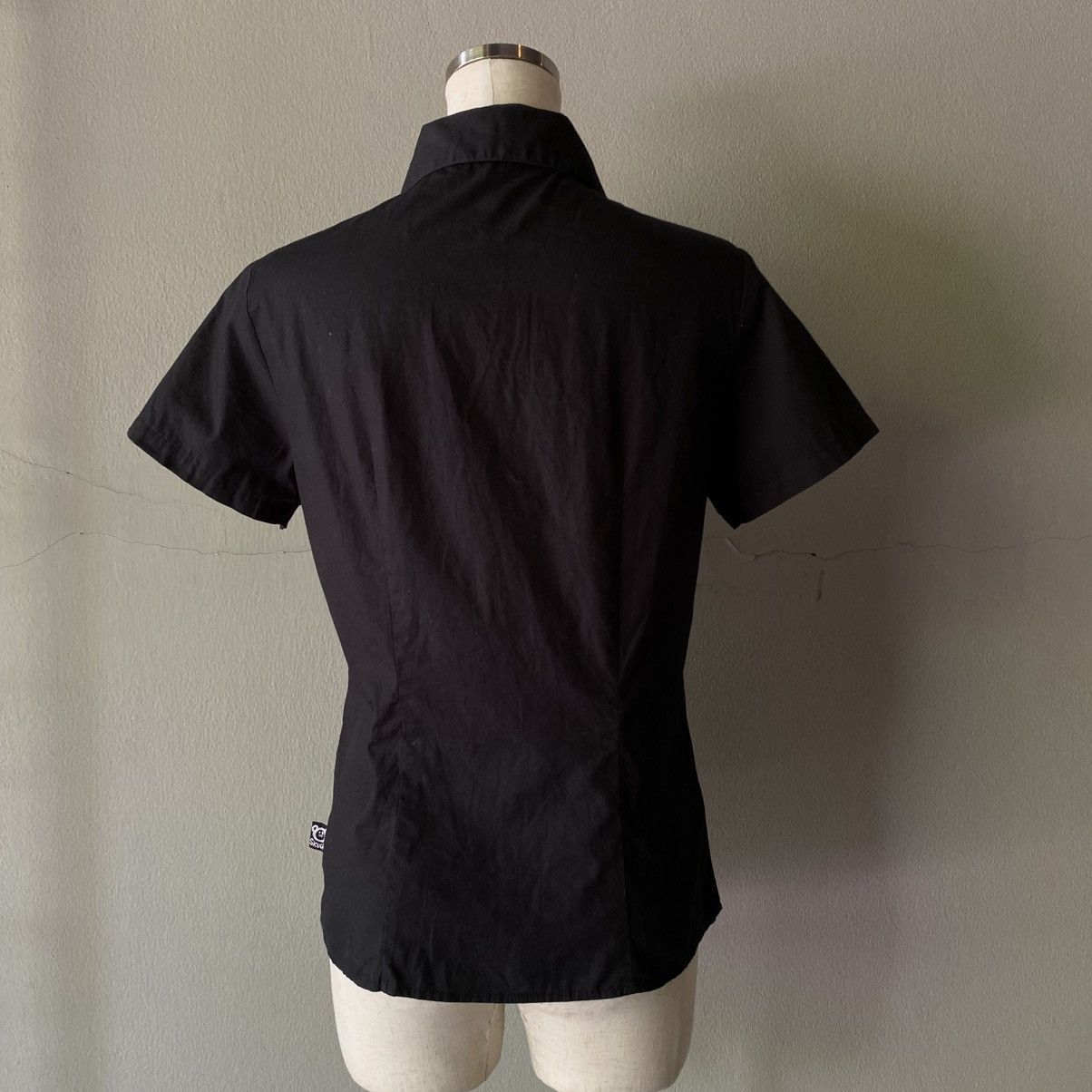 Japanese Brand 😊PEACE NOW Black Ghost Pocket Shirt Size M / US 6-8 / IT 42-44 - 5 Thumbnail