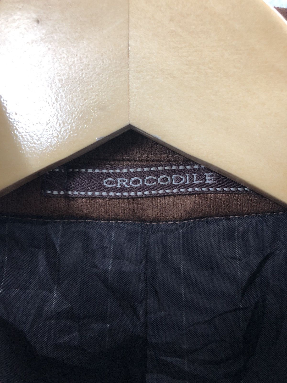 Japanese Brand × Vintage Vintage Crocodile Blazer Coat Jacket Size 40S - 8 Thumbnail
