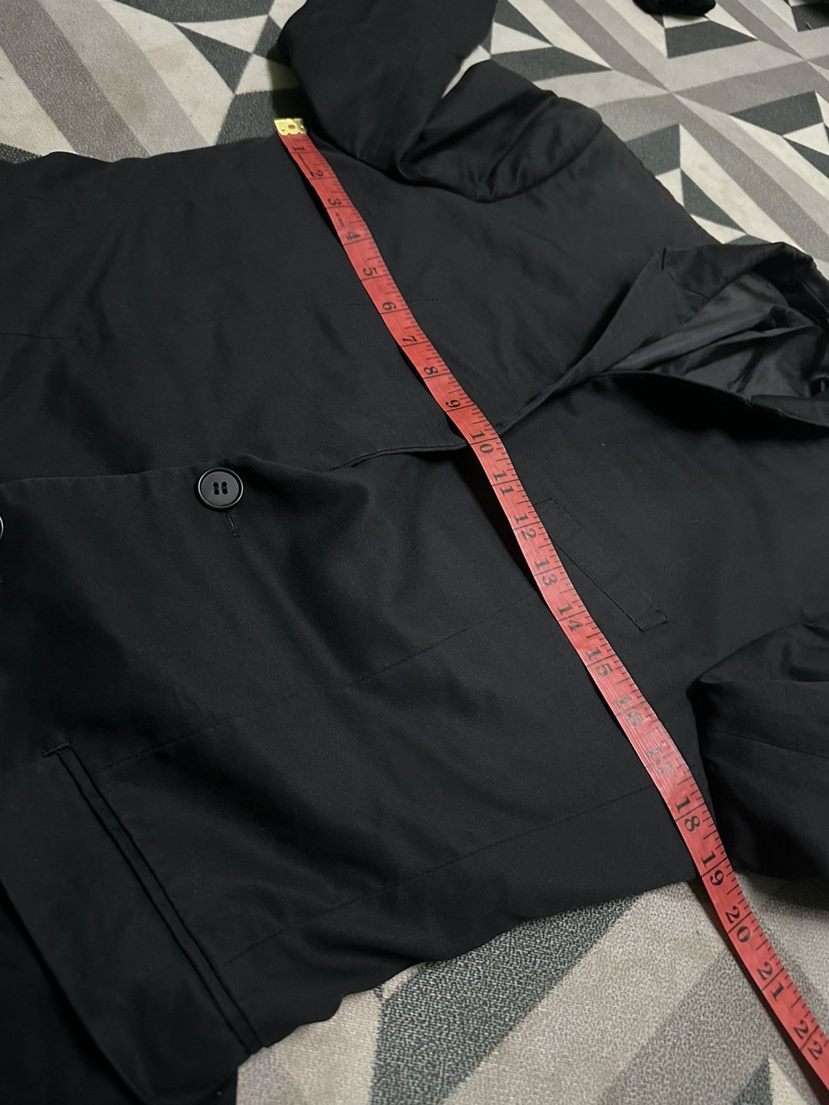 Neil Barrett black barrett by neil barrett blazer coat Size 38S - 9 Thumbnail