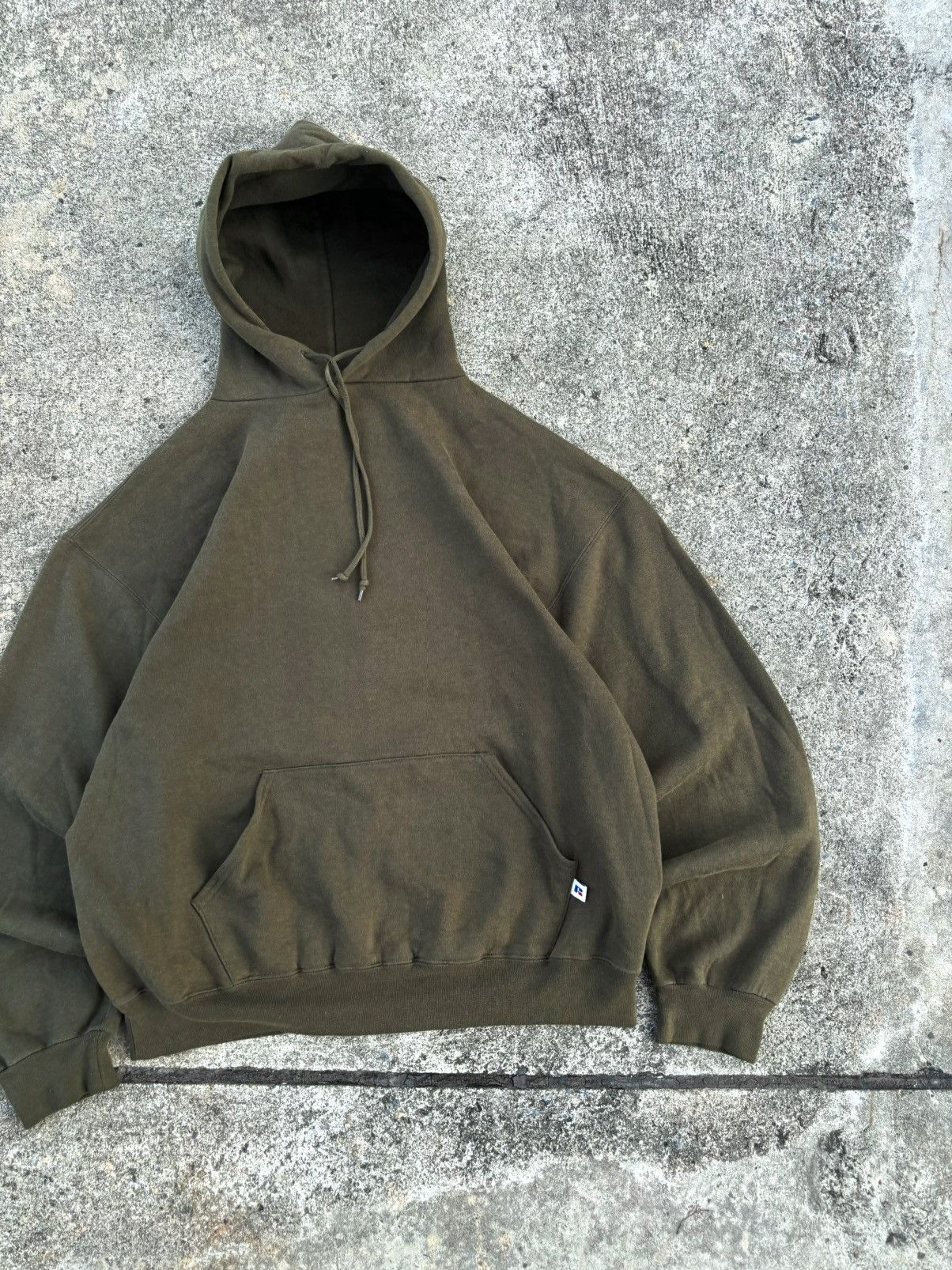 Russell Athletic Rare Green Russell Hoodie Size US XL / EU 56 / 4 - 4 Thumbnail