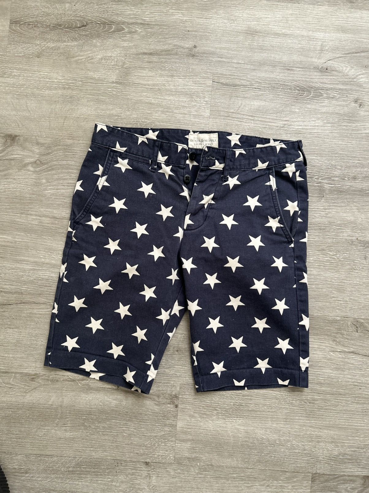 Denim & Supply Ralph Lauren D&s rl stars shorts Size US 29 - 1 Thumbnail