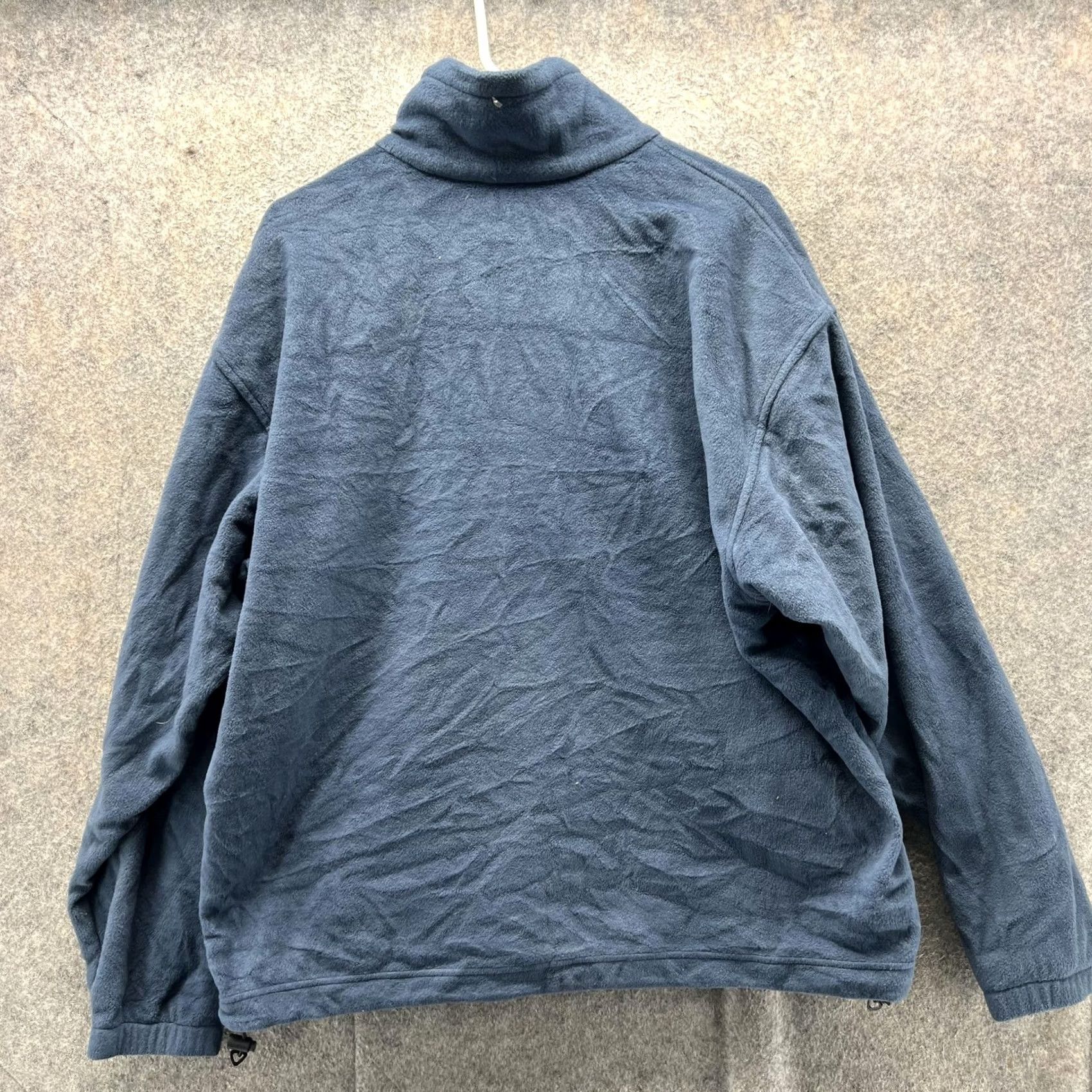 Layer 8 Columbia Jacket Mens XL Blue Fleece Full Zip Outdoor Hiking Warm Casual Layer Size US XL / EU 56 / 4 - 2 Thumbnail