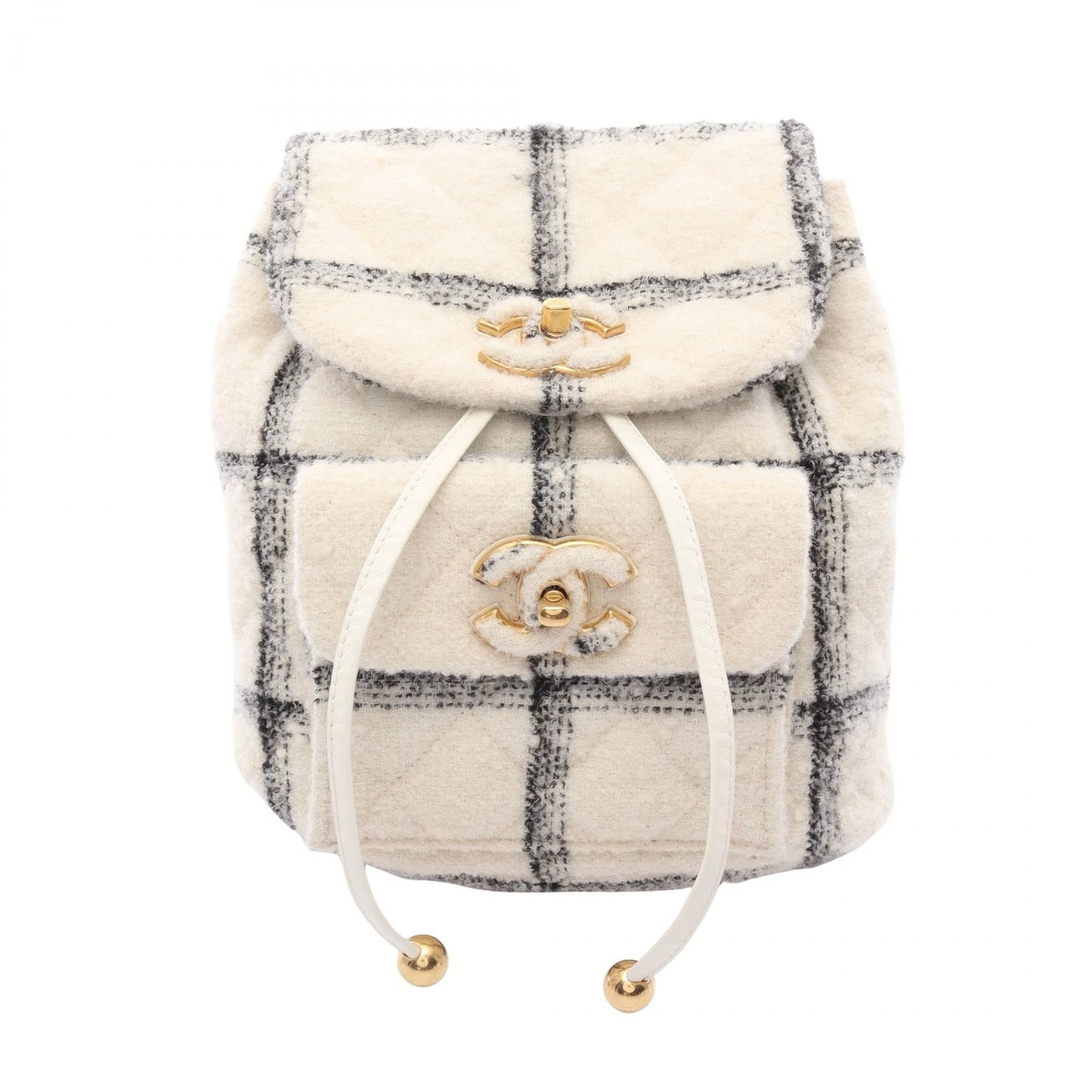 Chanel Chanel Chanel Cocodmark Fabric Backpack Textile Backpack DUTY FREE for USA Size ONE SIZE - 1 Thumbnail