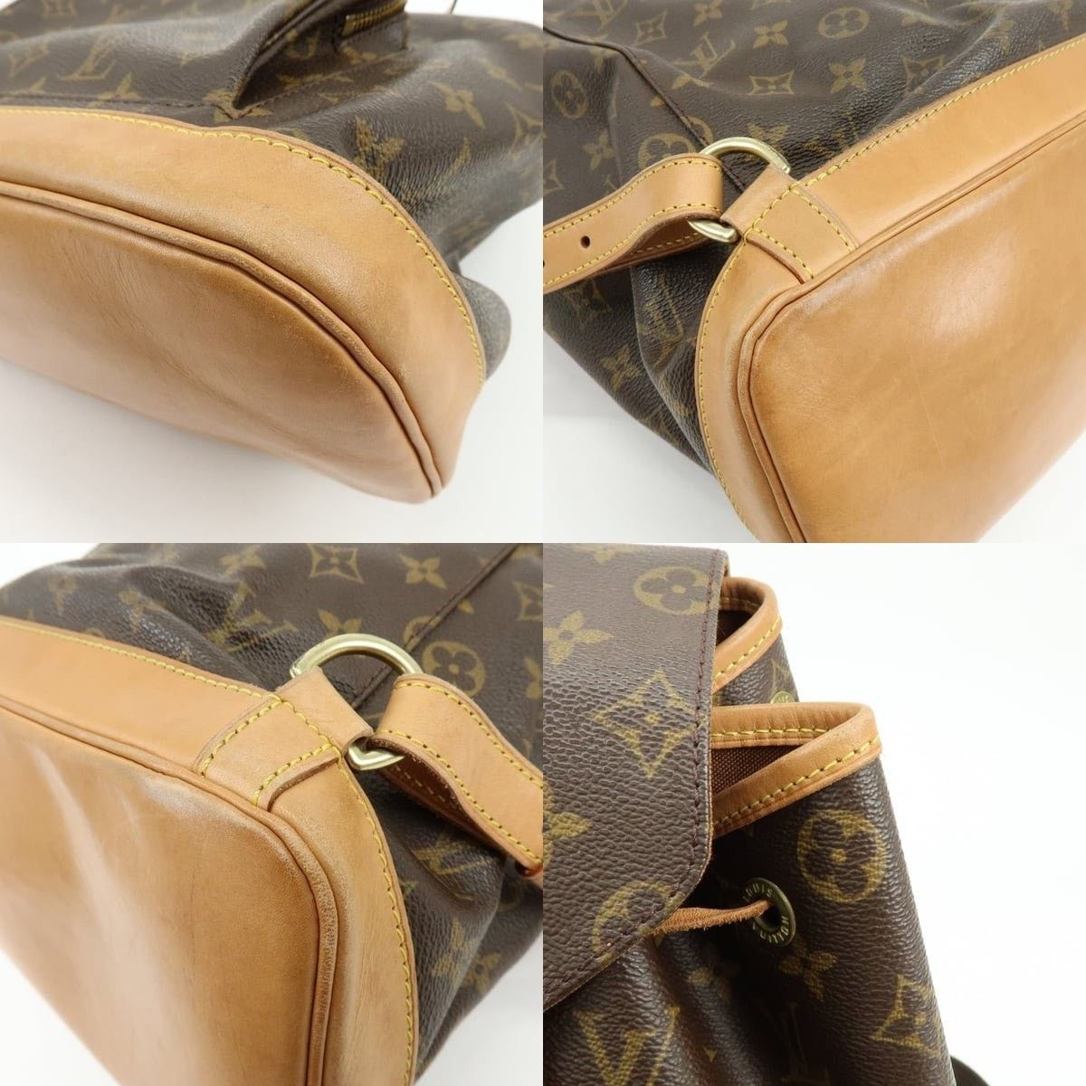 Louis Vuitton Louis Vuitton Monogram Backpack Brown Size ONE SIZE - 5 Thumbnail