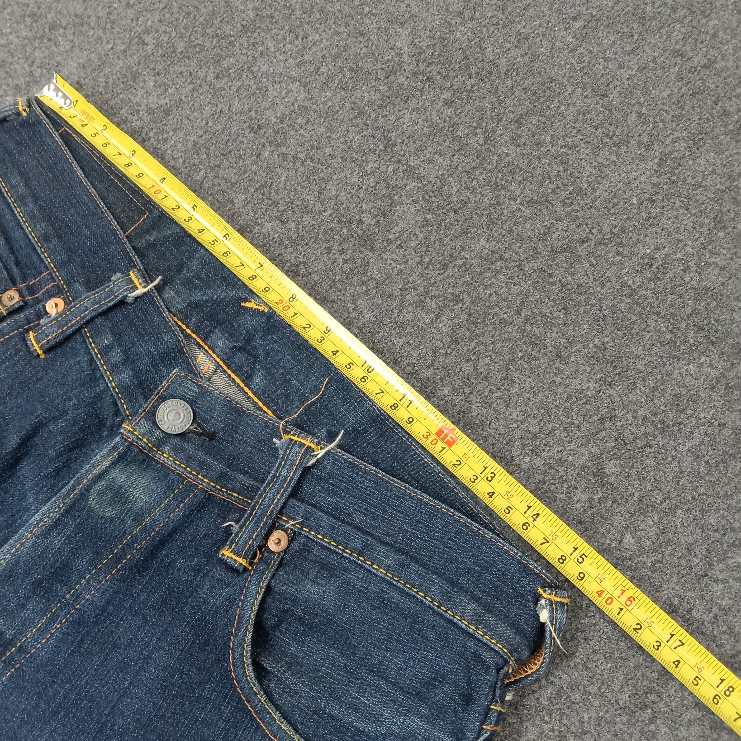 Evisu Evisu Japanese Brand Daicock Custom Art Denim Jeans C228N12 Size US 32 / EU 48 - 8 Thumbnail