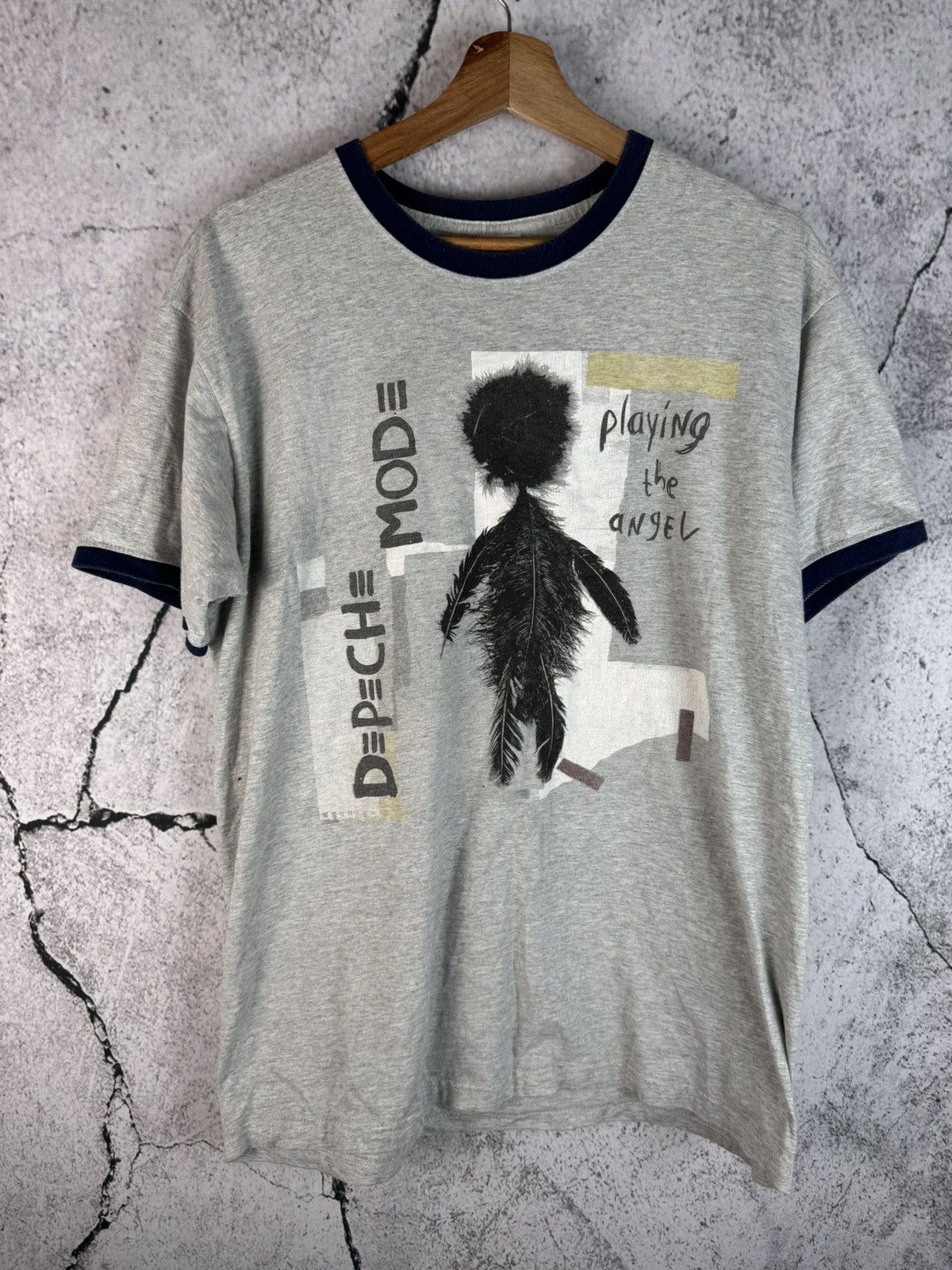 Band Tees Vintage 2006 00s Depeche Mode DM electronic music band tee Size US L / EU 52-54 / 3 - 1 Thumbnail