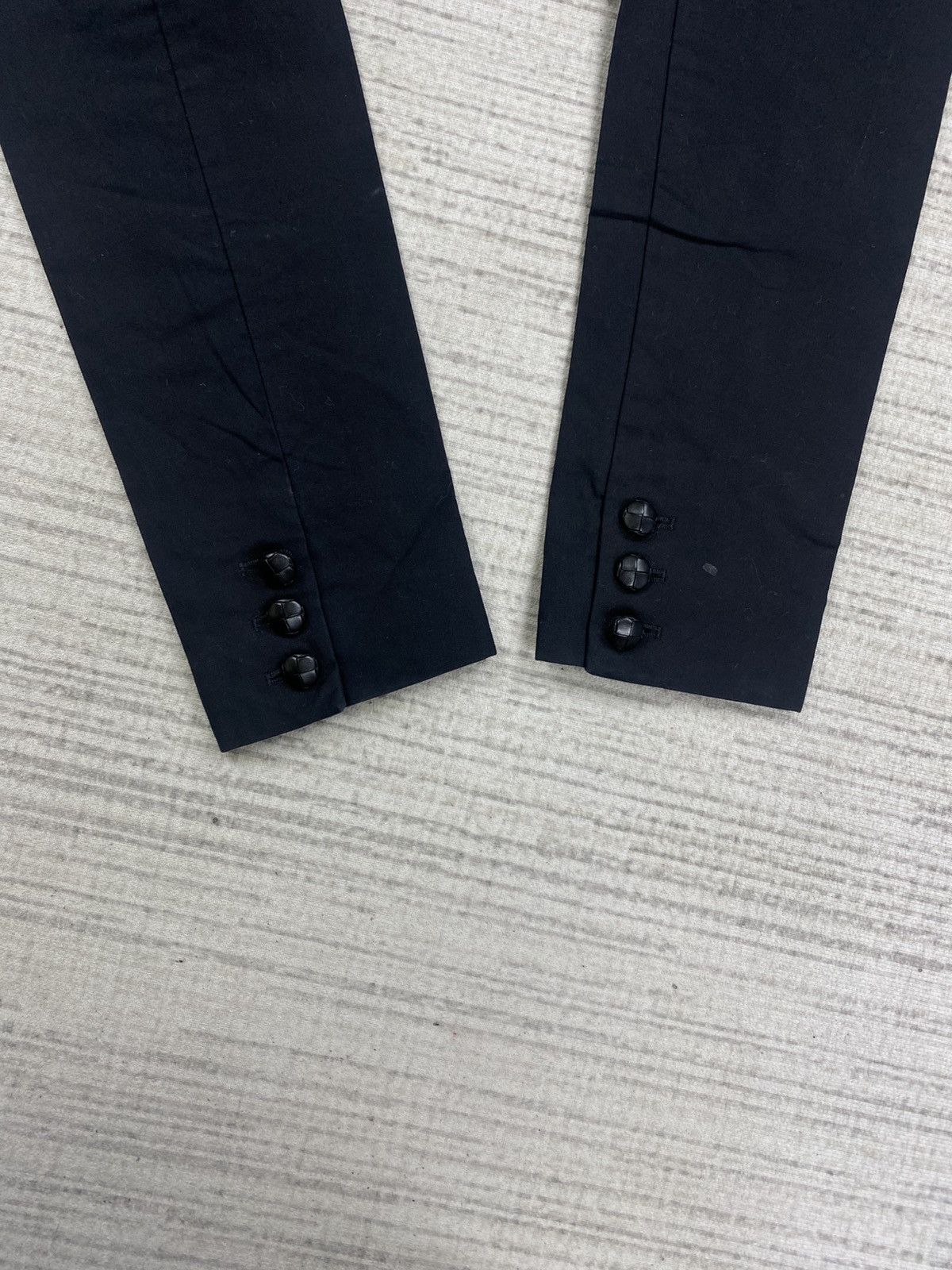 A.P.C. Vintage A.P.C Full Black Cotton Blazer Coat Jacket Size US S / EU 44-46 / 1 - 8 Thumbnail
