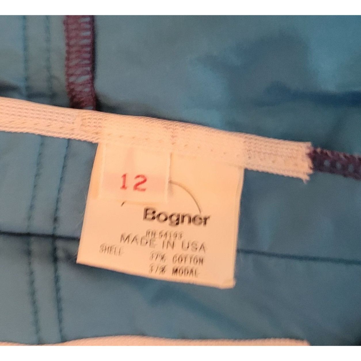 Bogner Vintage Bogner Blue Ski Snow Pants 12 Zippered Pockets Winte Size 34" / US 12 / IT 48 - 3 Thumbnail
