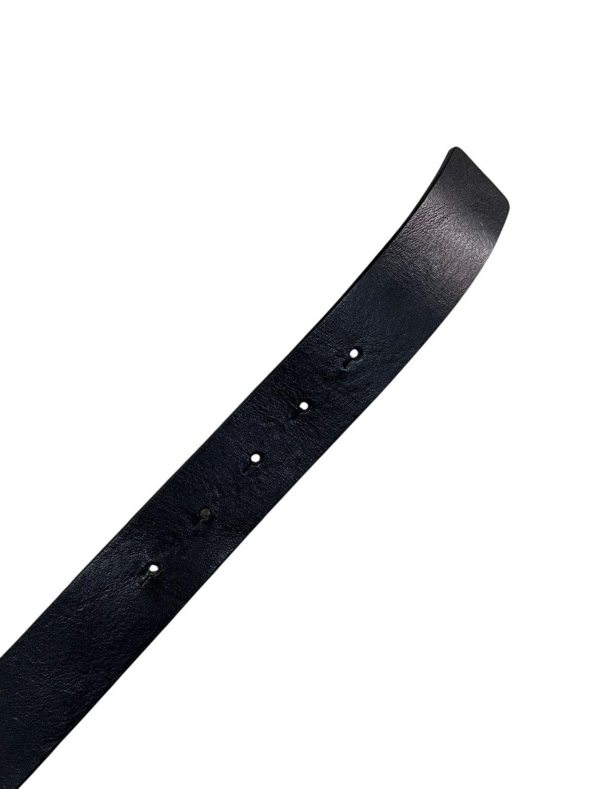 Versace Versace Jeans Buckle Leather Belt Size ONE SIZE - 4 Thumbnail