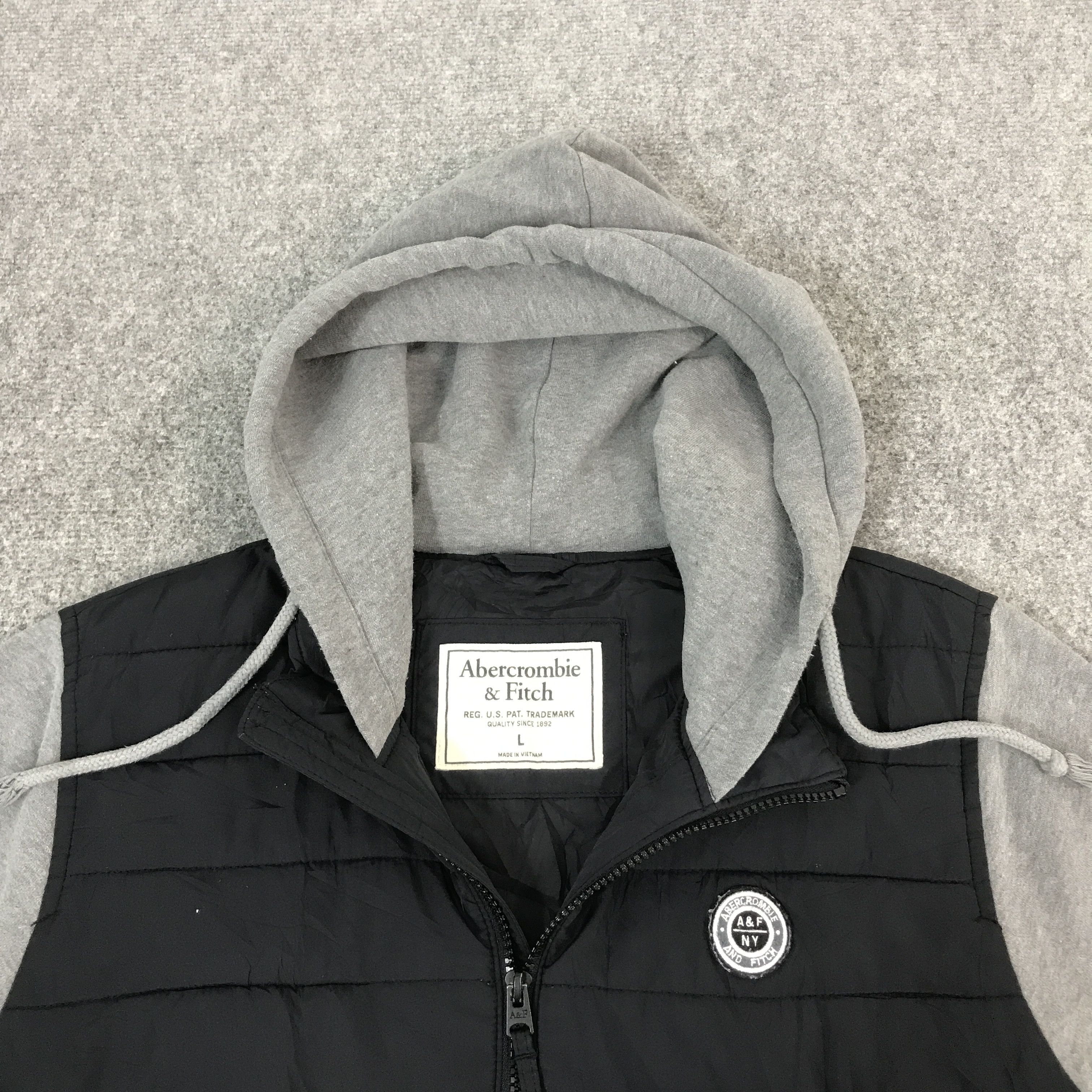 Abercrombie & Fitch abercrombie & fitch design Hoodie jacket Size US L / EU 52-54 / 3 - 7 Thumbnail