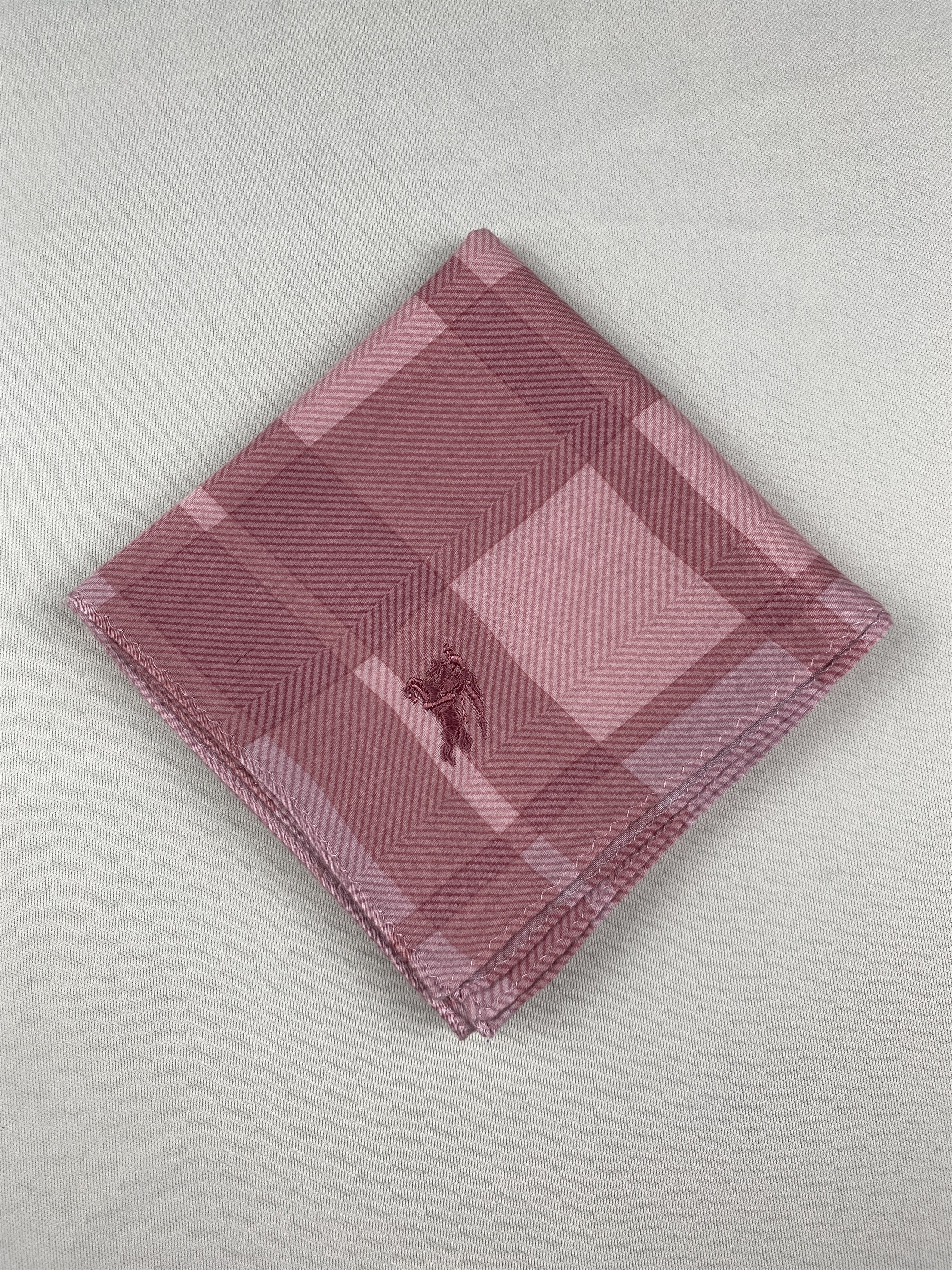 Burberry Vintage Burberry Handkerchief Pocket Square Bandana HM0017 Size 26 - 3 Thumbnail