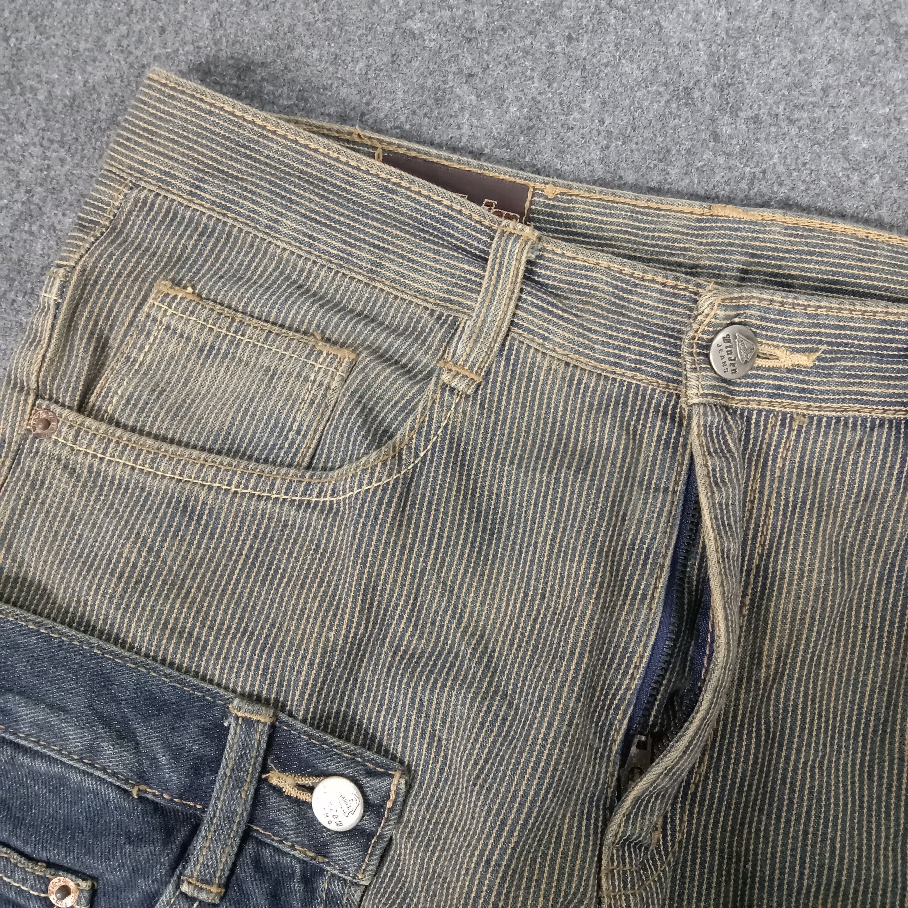 Japanese Brand × Vintage Winden Rare Double Waist Japanese Denim Jeans Size US 30 / EU 46 - 3 Thumbnail