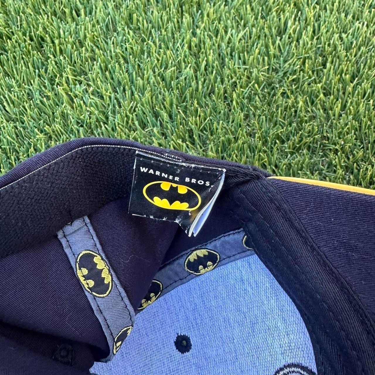 Vintage × Warner Bros Y2K Batman Hat Size ONE SIZE - 4 Thumbnail
