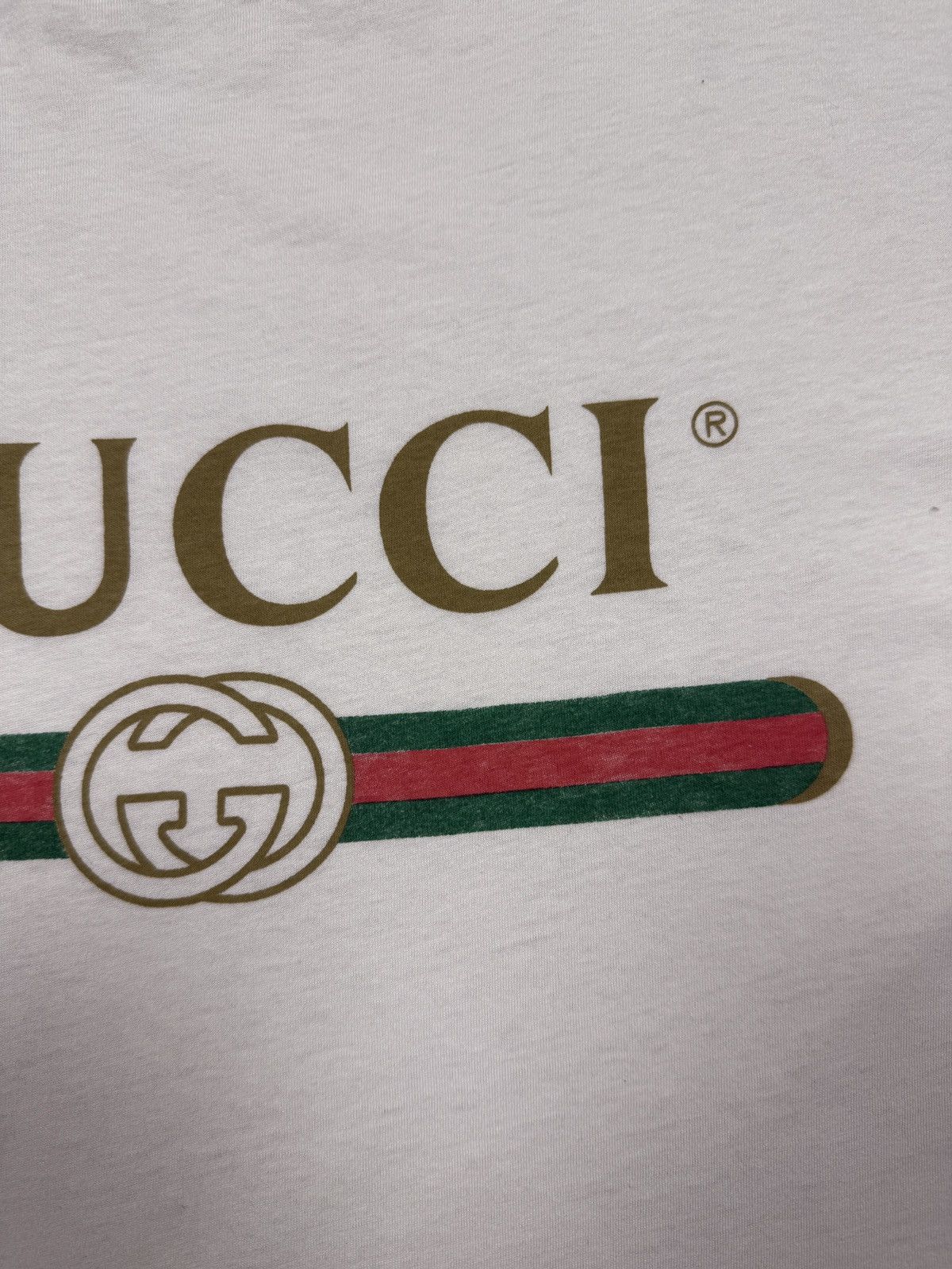 Gucci Gucci Tee Shirt Flower Big Logo Size US S / EU 44-46 / 1 - 5 Thumbnail