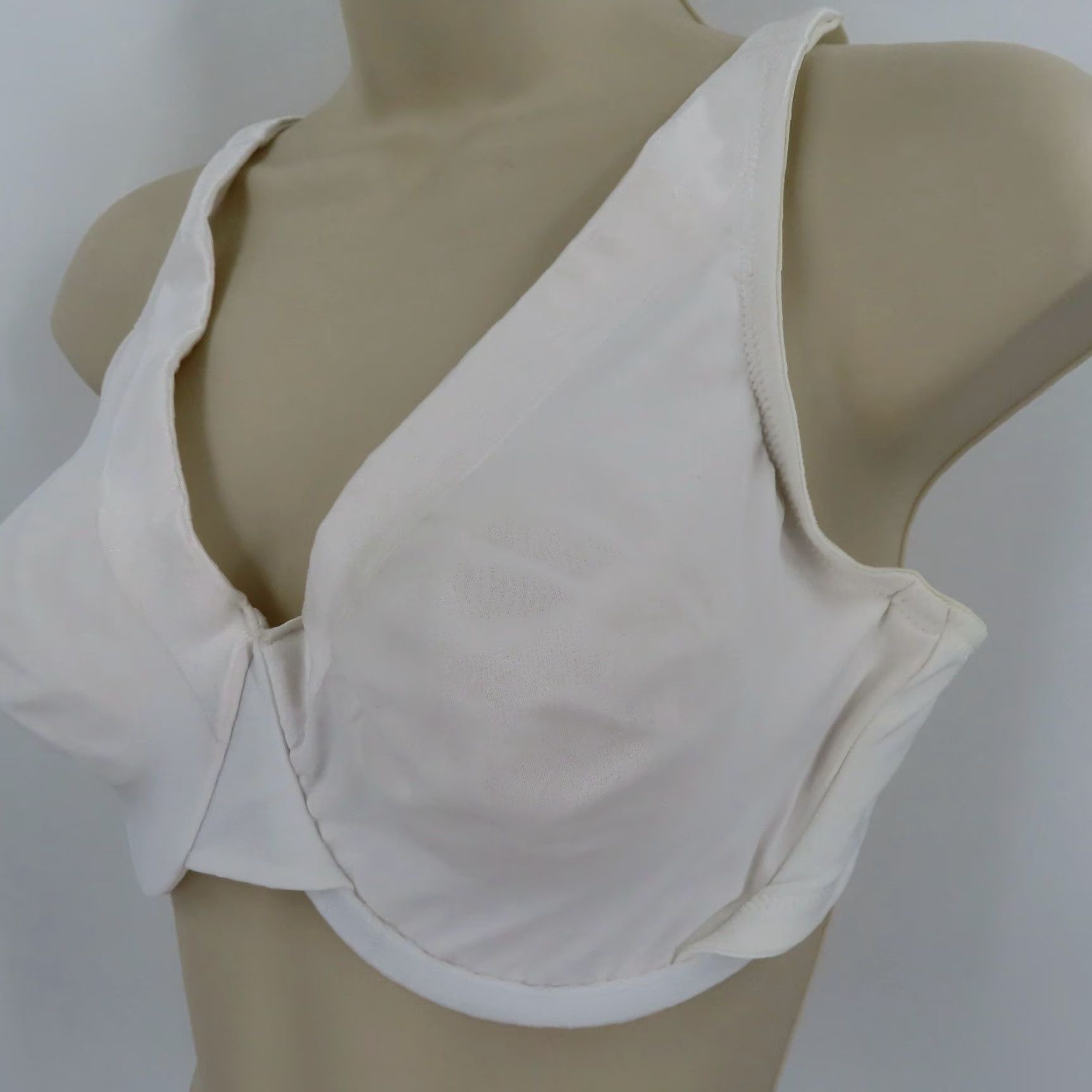 Vintage Olga Bra 36D Signature Support Underwire T-Shirt Bra White Size ONE SIZE - 4 Thumbnail