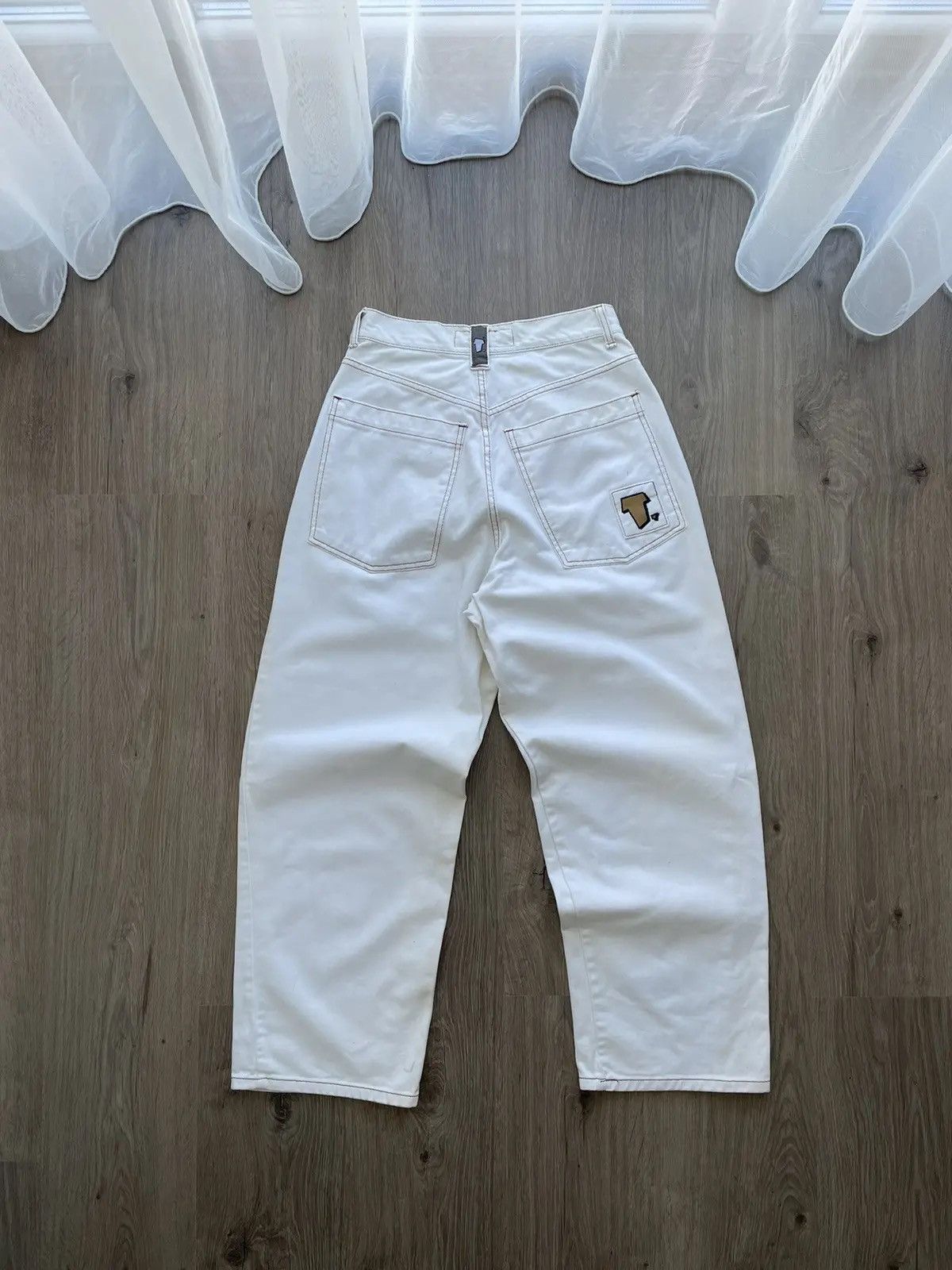 Vintage Rap White Preeman T Purter Pants