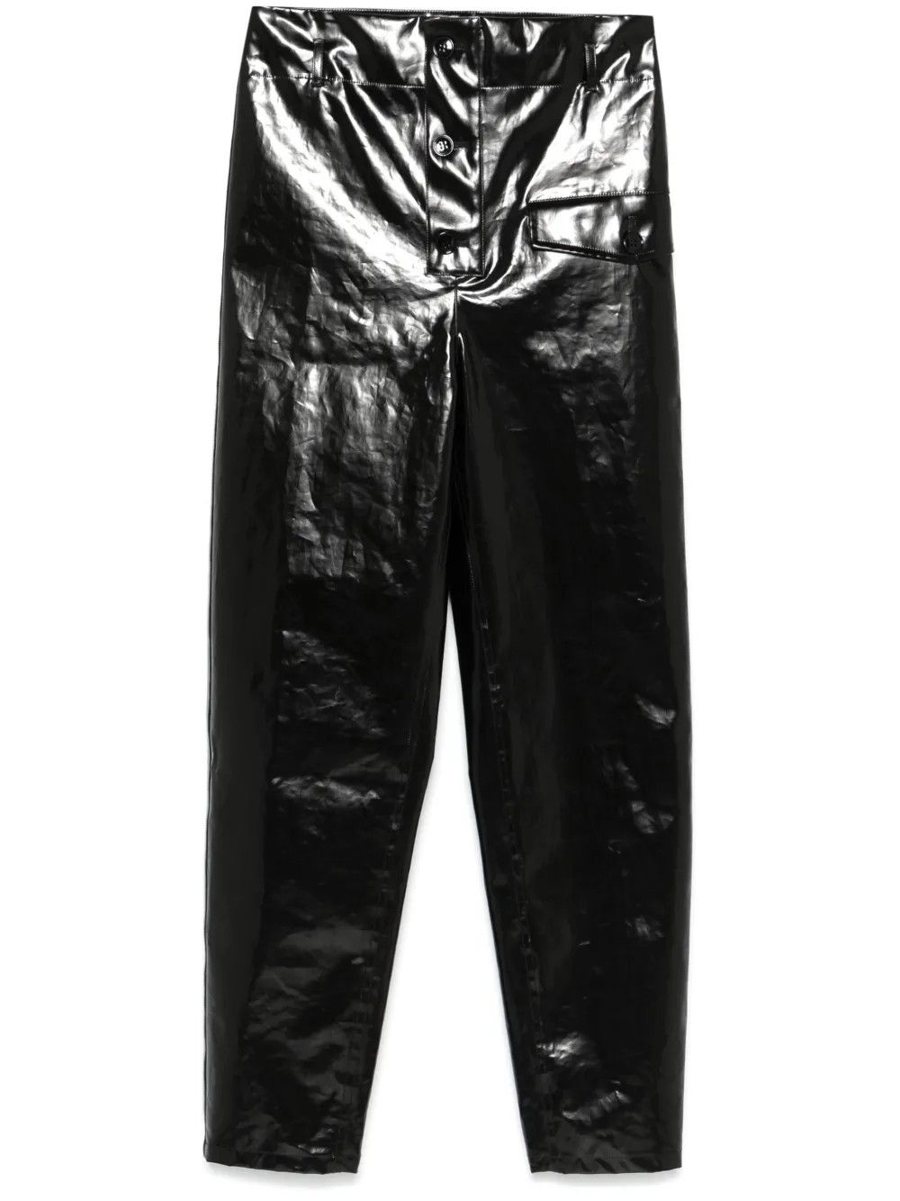 Saint Laurent Paris o1y0126 Casual Pant in Black Size 27" / US 4 / IT 40 - 1 Thumbnail