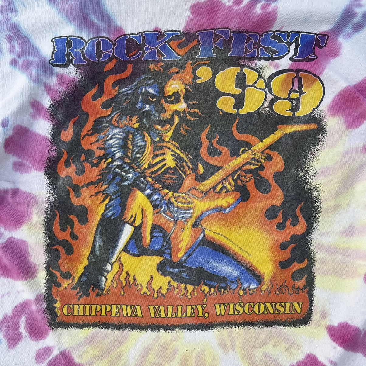 Band Tees × Vintage Vintage 99’s Rock Fest T-Shirt Size US XL / EU 56 / 4 - 5 Thumbnail