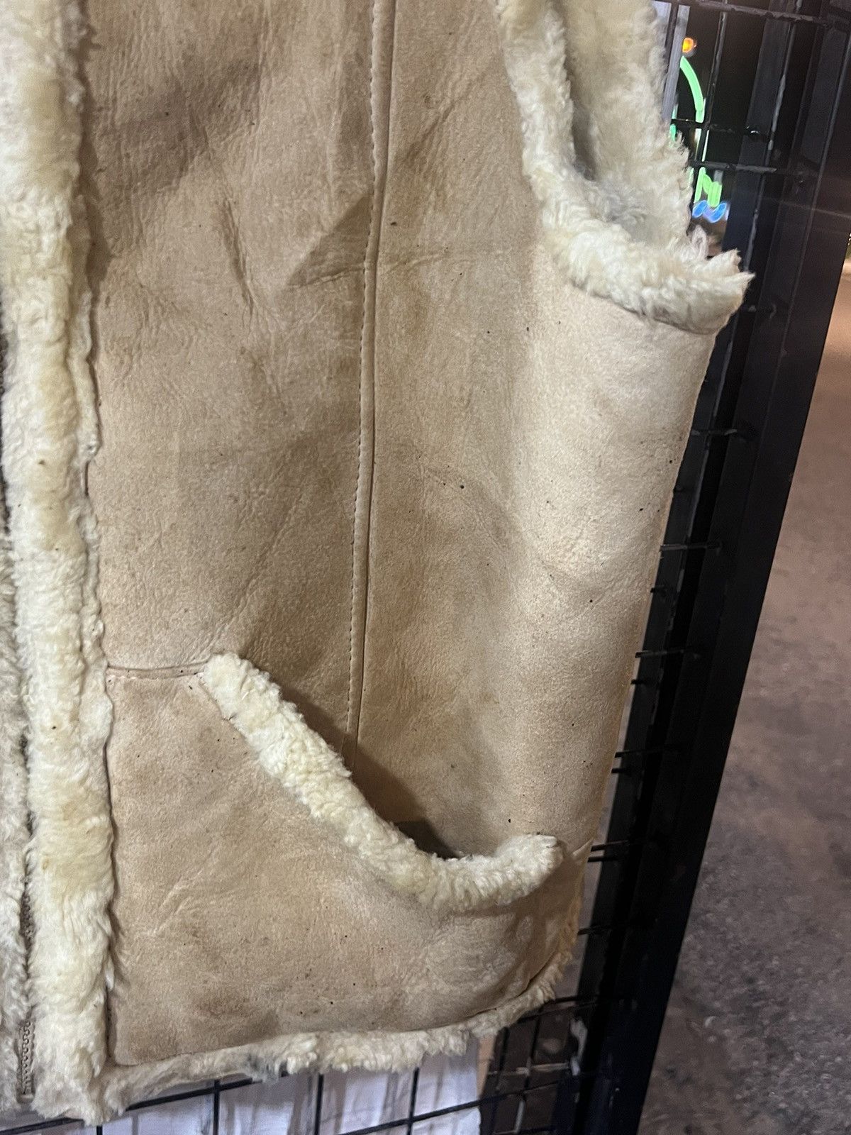 Other CRESTONS VEST JACKET ZIPPER SHEEPSKIN HANDCRAFTED Size US M / EU 48-50 / 2 - 5 Thumbnail