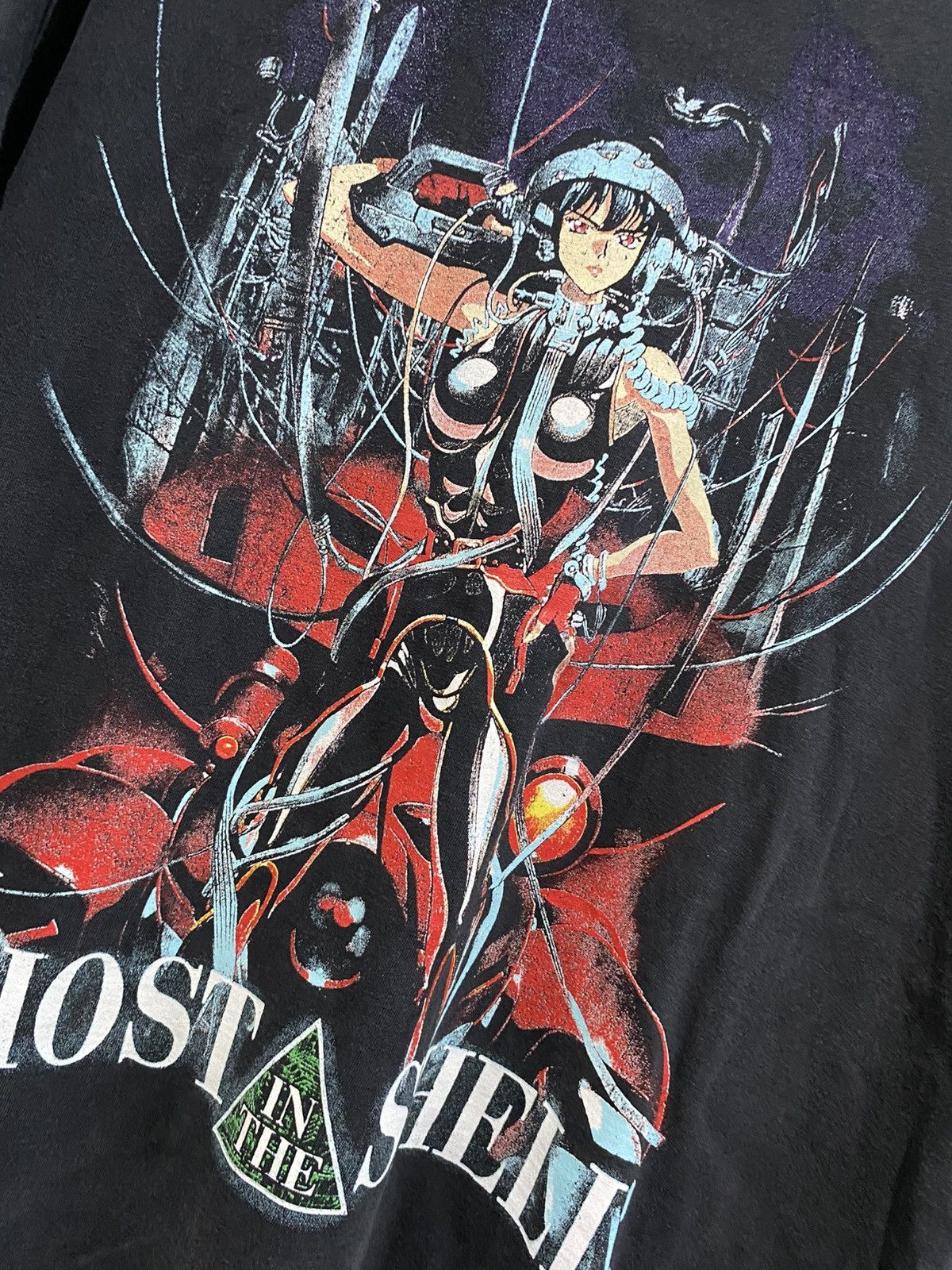 Anime Ghost In The Shell Bootleg Vintage Tshirt Size US XXL / EU 58 / 5 - 2 Thumbnail
