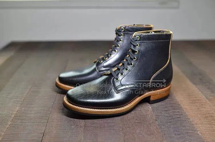 Redmoon Huomao Handmade Shinki Horsehide Boots. Size US 7 / EU 40 - 5 Thumbnail